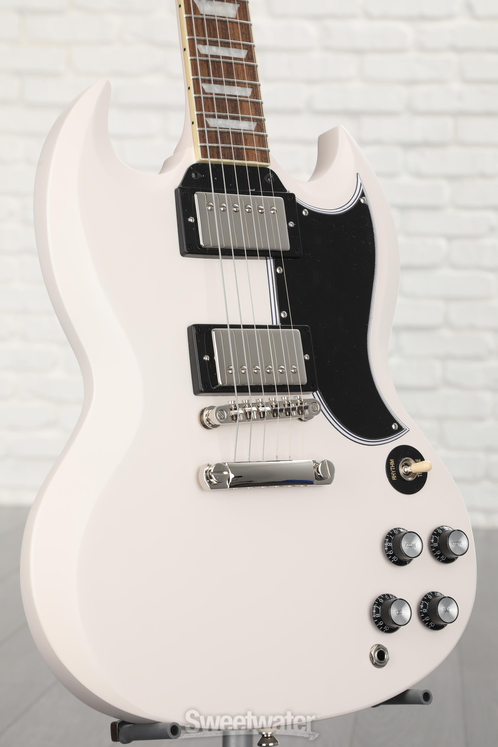 Epiphone 1961 Les Paul SG Standard - Aged Classic White | Sweetwater