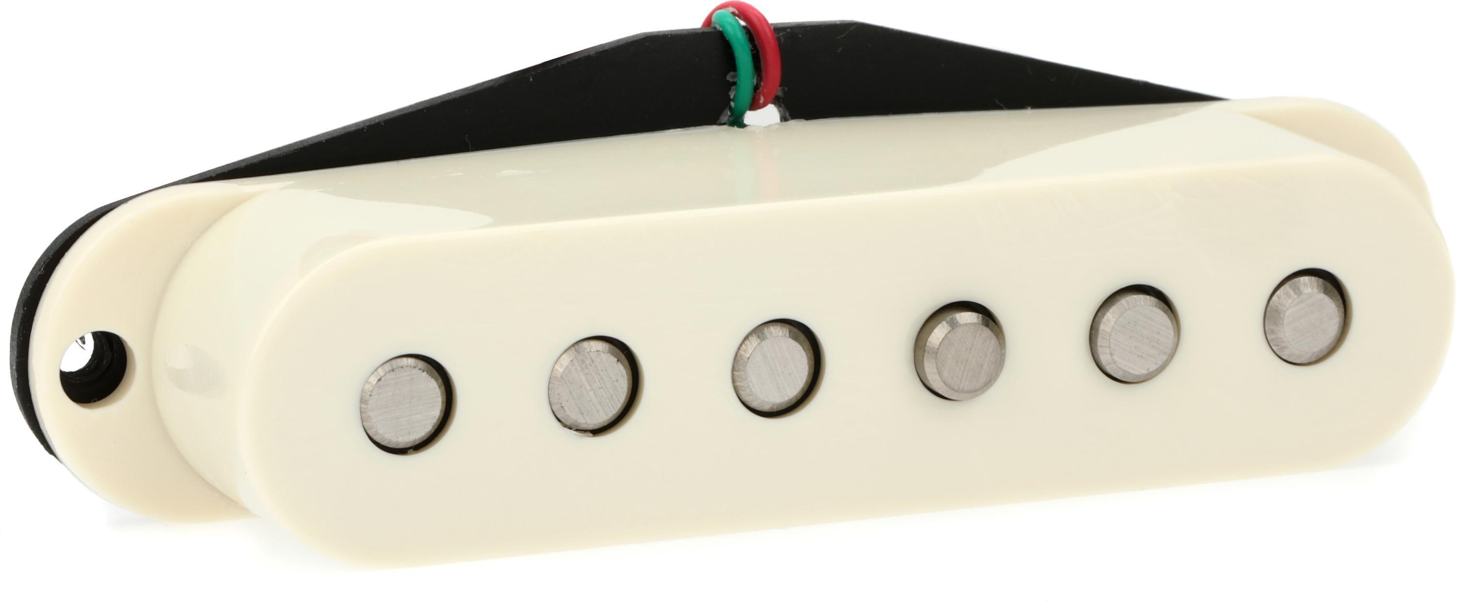 DiMarzio Area 58 Middle/Neck Single Coil Sized Humbucker Pickup - Aged White