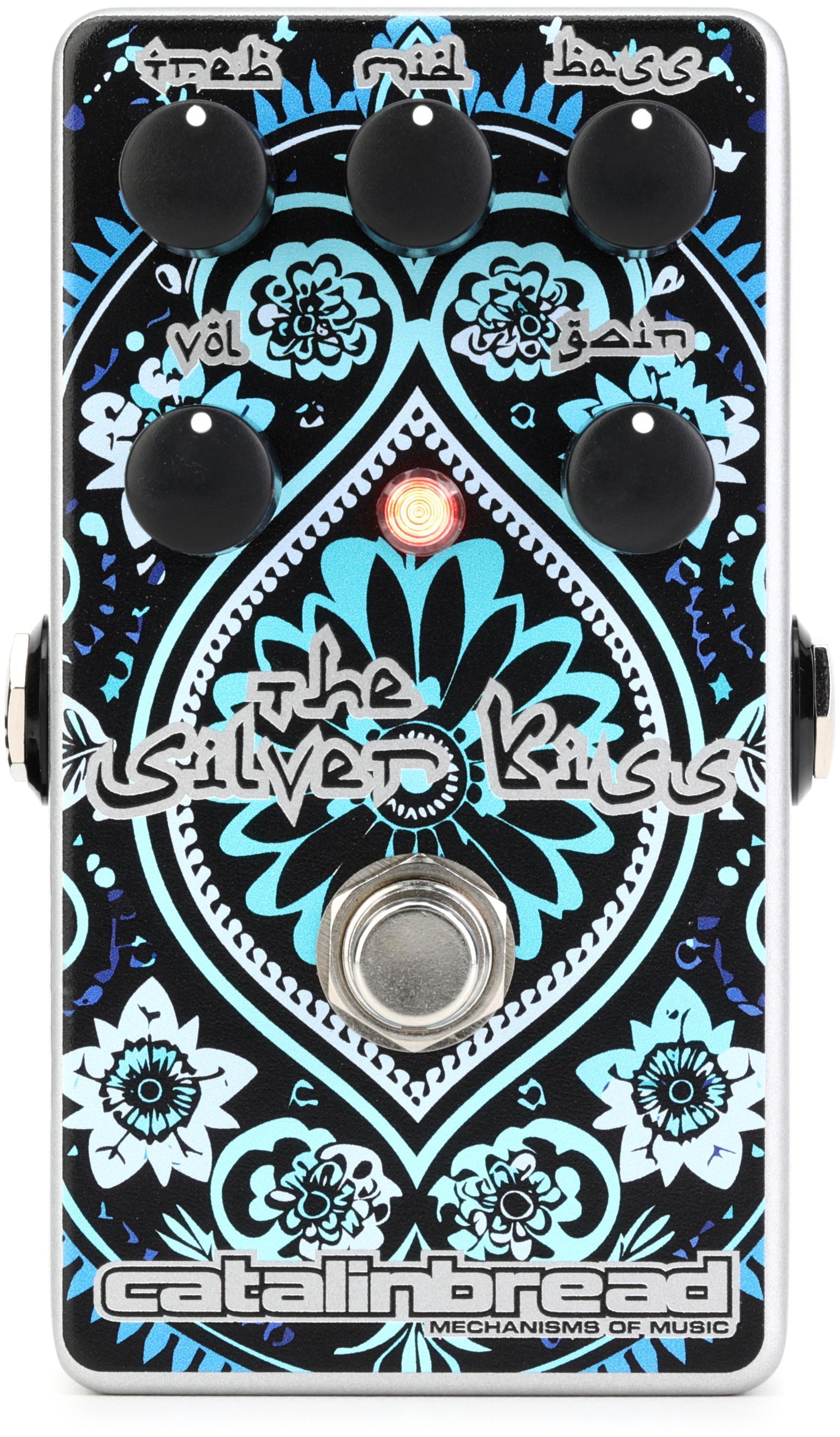 ギター Catalinbread Silver Kiss overdrive mk2 Catalinbread Silver Kiss MK2 Overdrive/Clean Boost/EQ Pedal