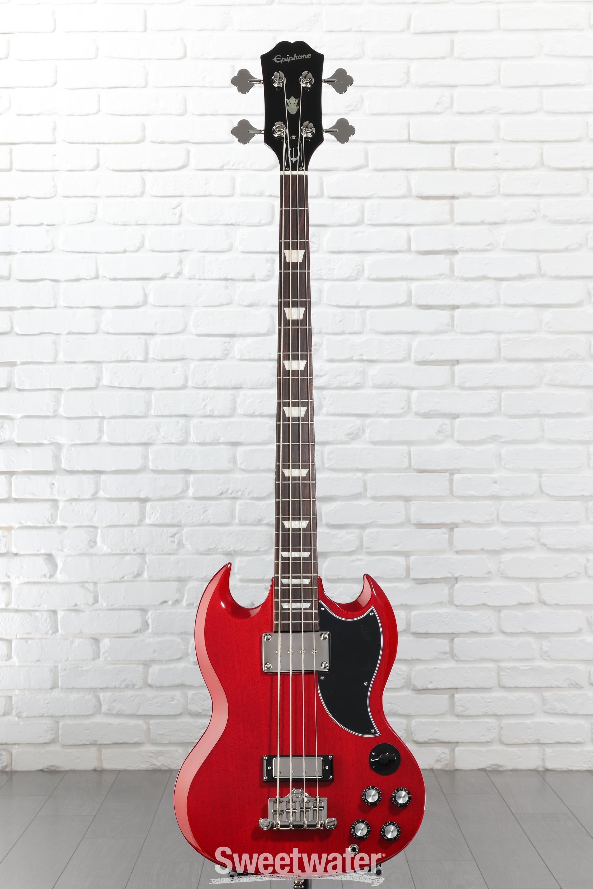 Epiphone EB-3 SGベース Epiphone EB-3 SG Bass, Ebony at Gear4music