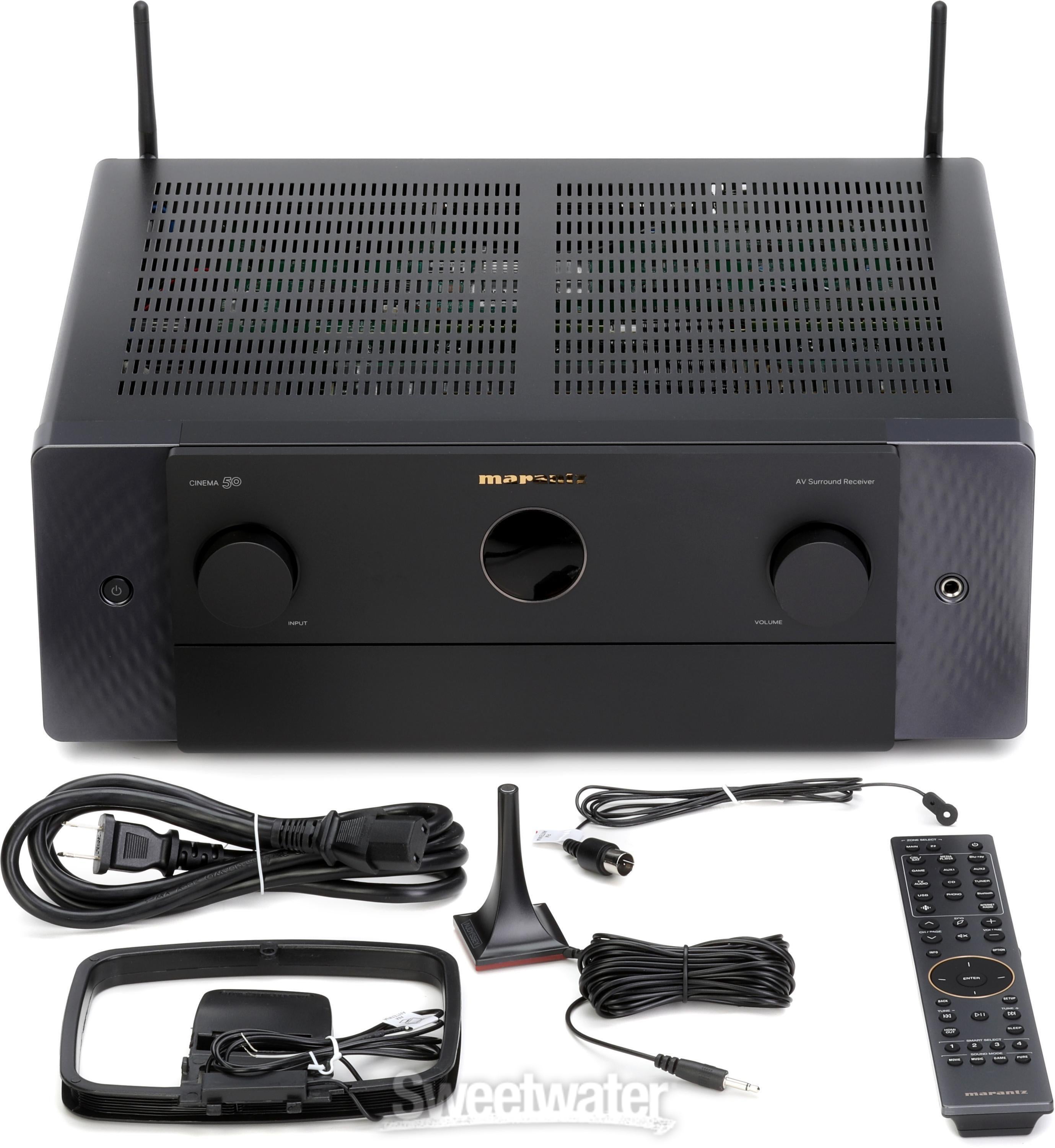 marantz アンプ　CINEMA 50 Marantz Cinema 50 , 8K Dolby Atmos Ready 9.4 AV Receiver - AV