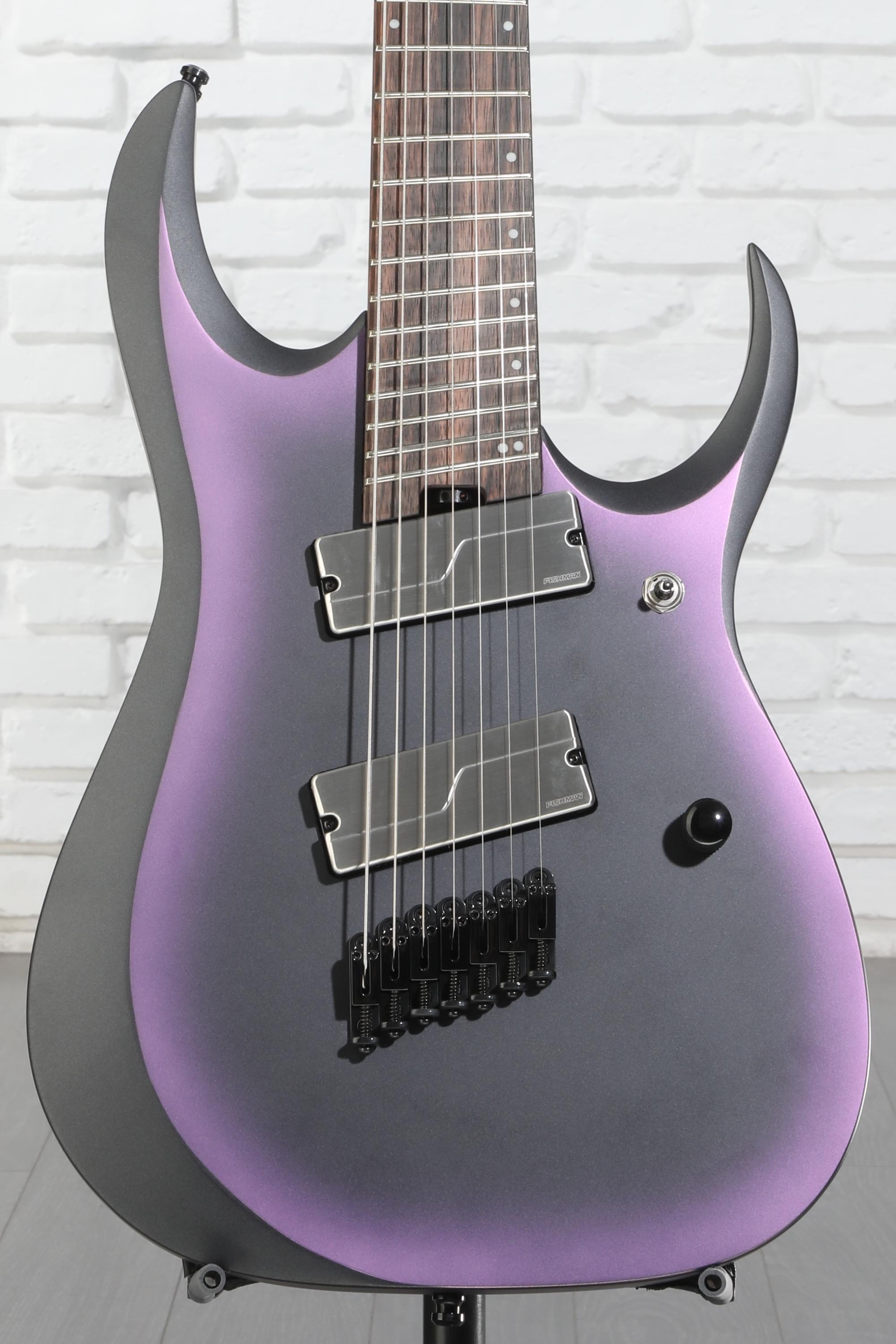 Ibanez Axion Label RGD71ALMS - Black Aurora Burst Matte