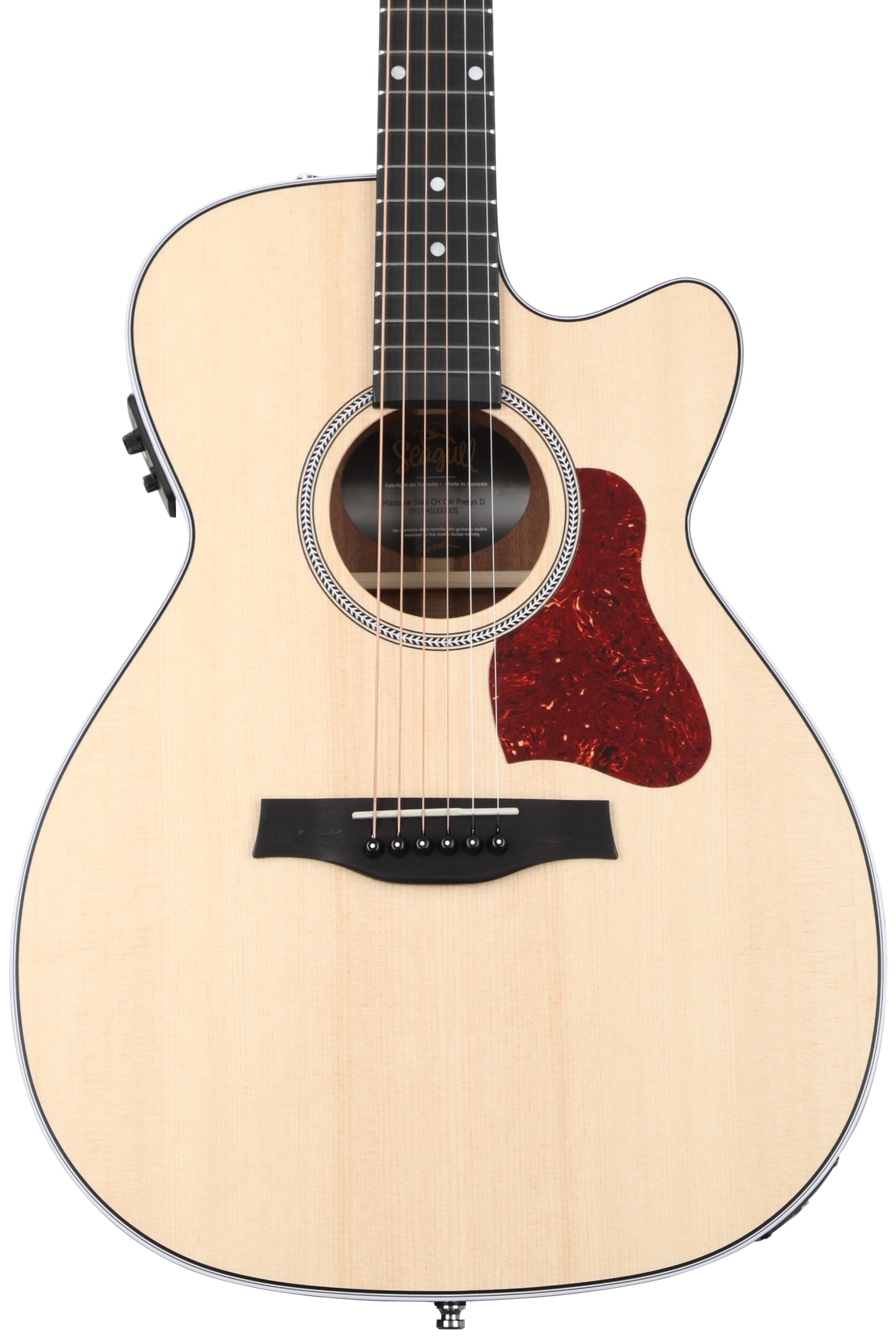 Seagull Guitars Maritime SWS CH CW Presys II Acoustic-electric 