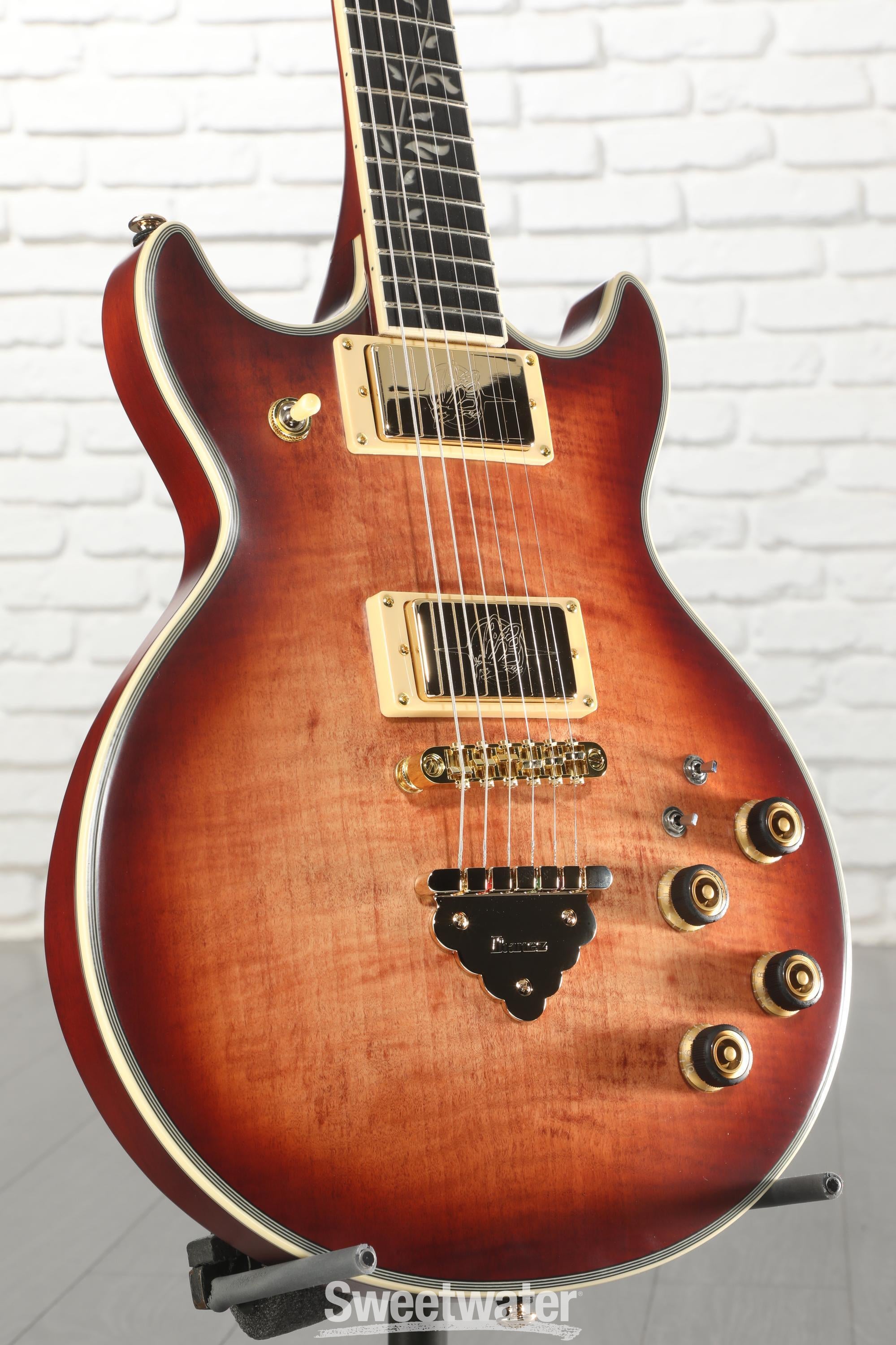 Photo of Ibanez AR Standard AR625FMSP Electric Guitar - Caramel Burst Low Gloss