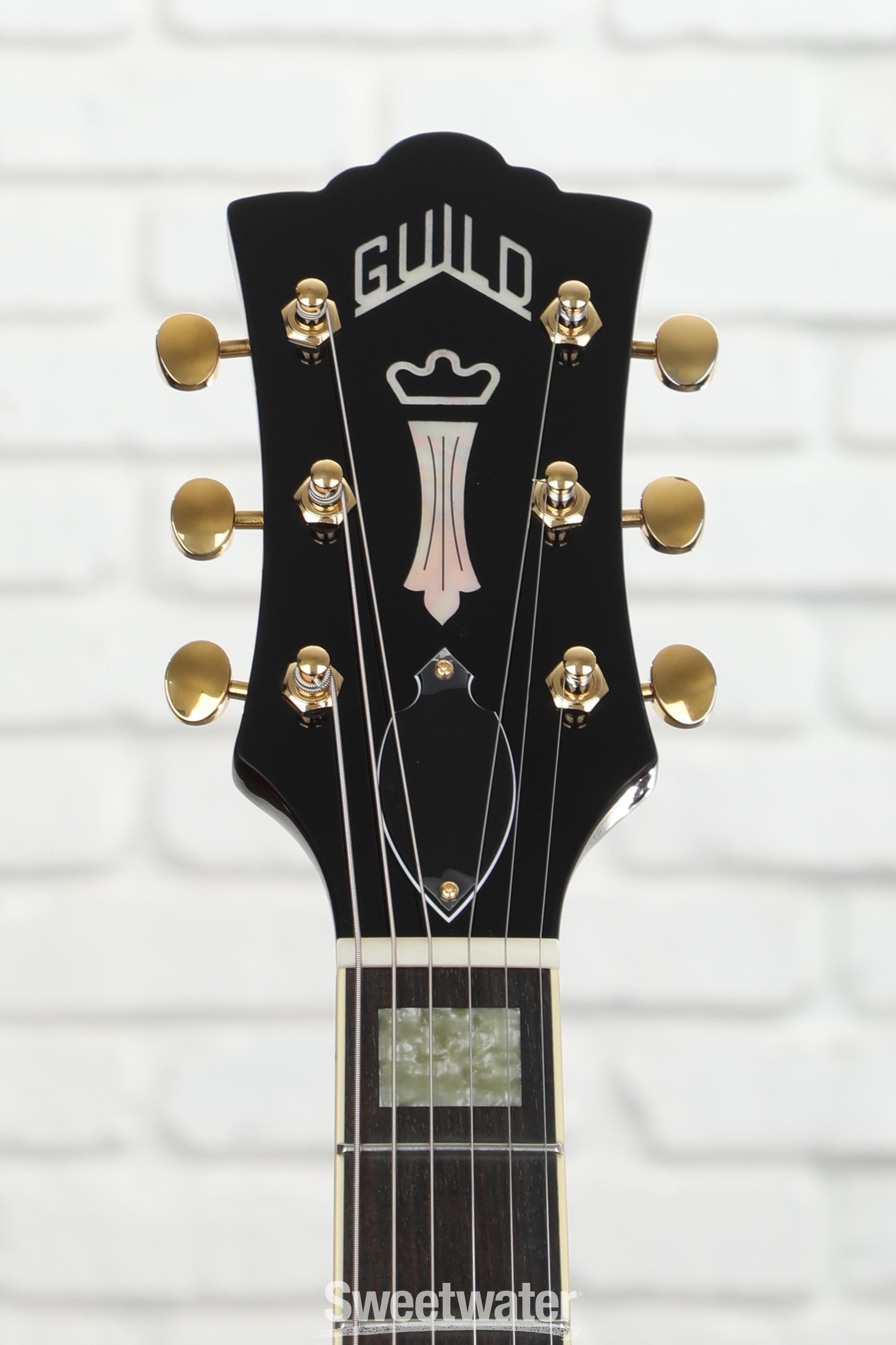 Guild M-75 Aristocrat Hollowbody Electric Guitar - Antique