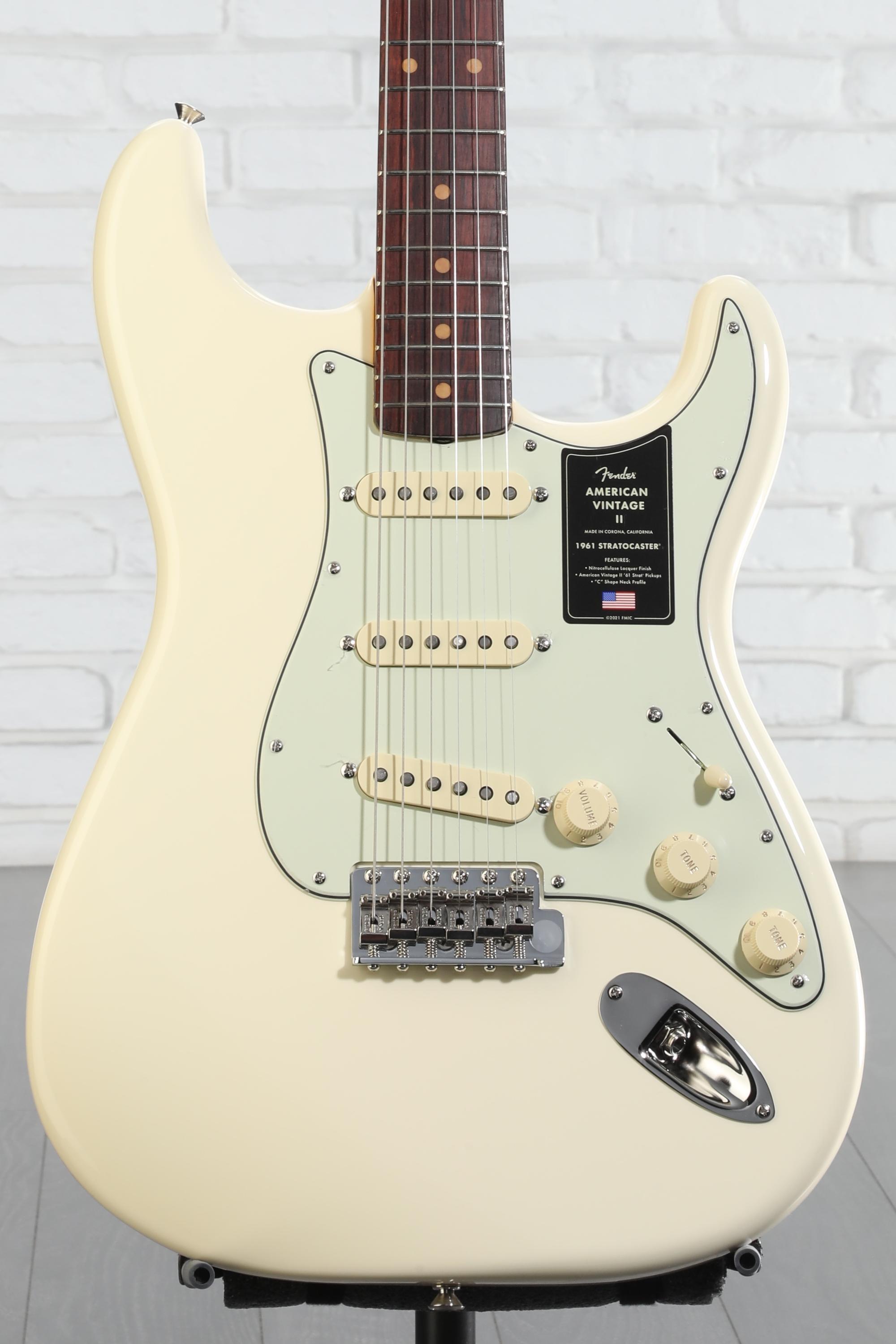ギター Fender American Vintage II Stratocaster Amazon.com: Fender American Vintage II 1961 Stratocaster Electric