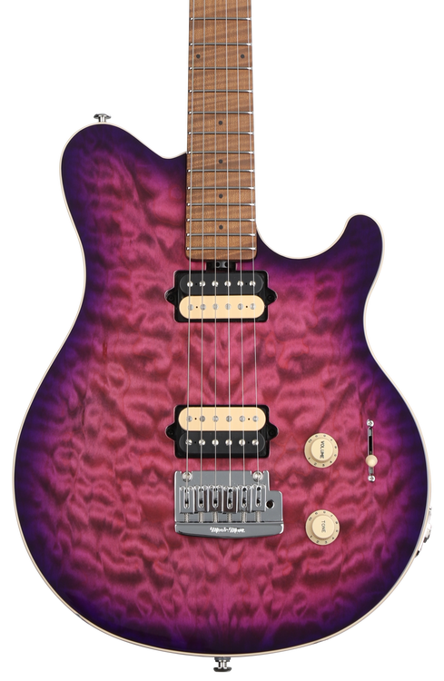 ギター MUSICMAN Axis ROASTED AMBER Quilt Ernie Ball Music Man USA Axis Guitar Roasted Amber Quilt w