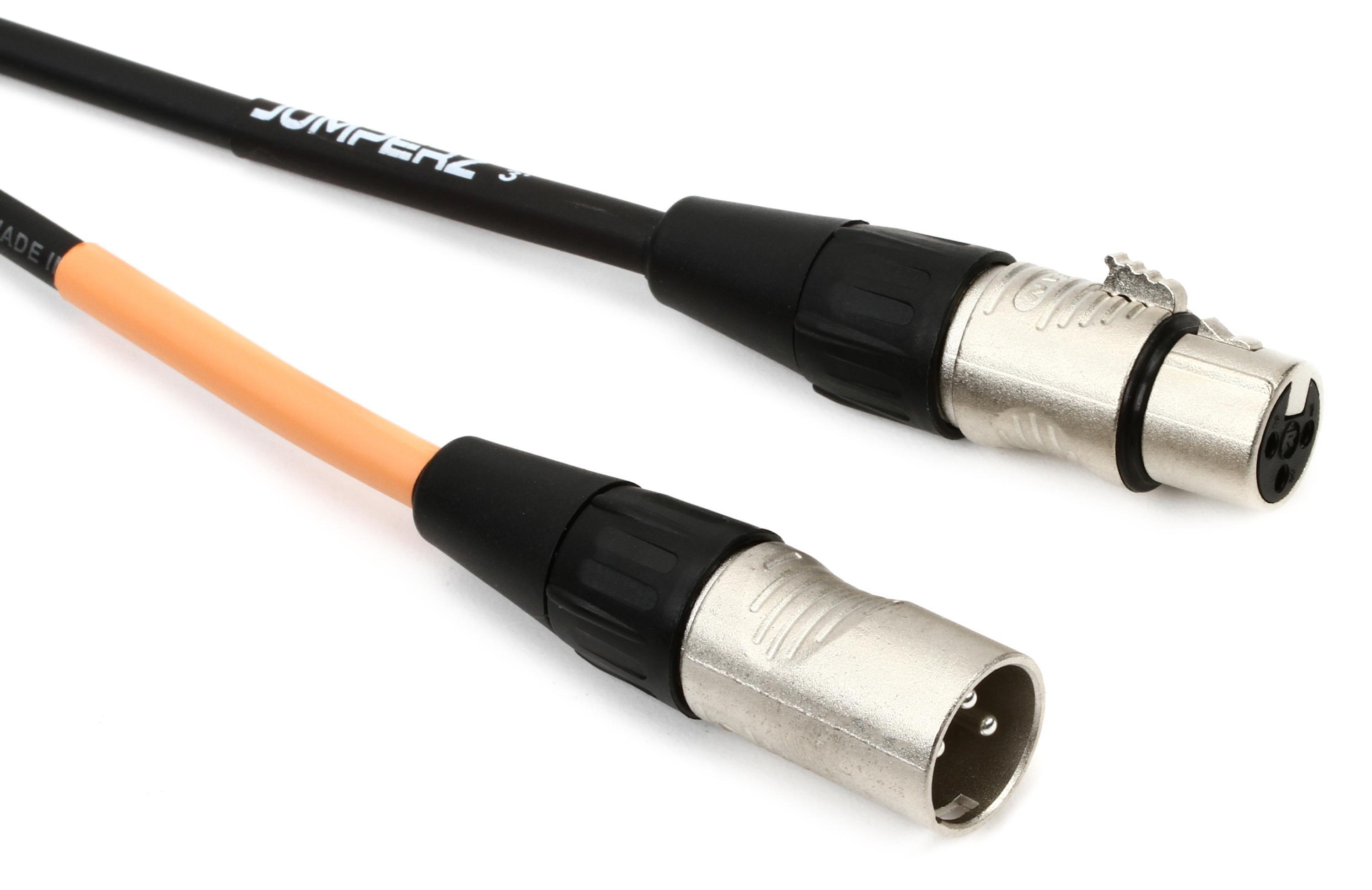 Photo of JUMPERZ JBM Blue Line Microphone Cable - 3 foot