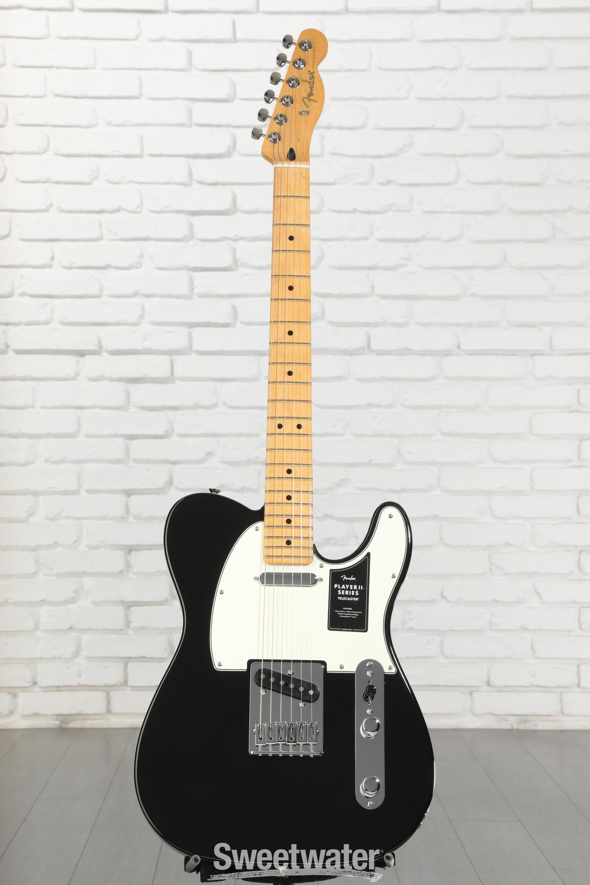 Fender Player II Telecaster Electric Guitar - Black with Maple