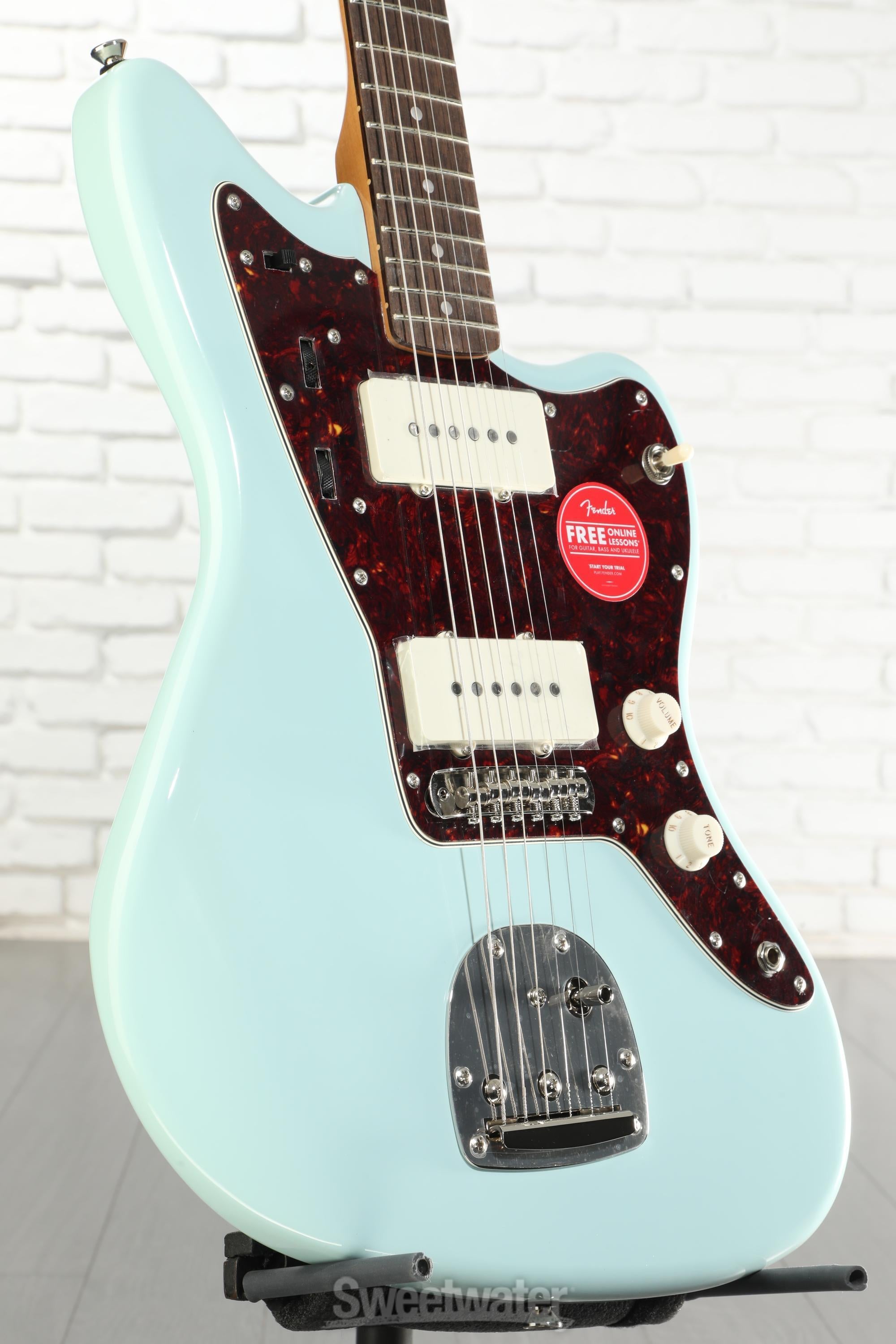 Squier Classic Vibe '60s Jazzmaster - Sonic Blue Reviews | Sweetwater