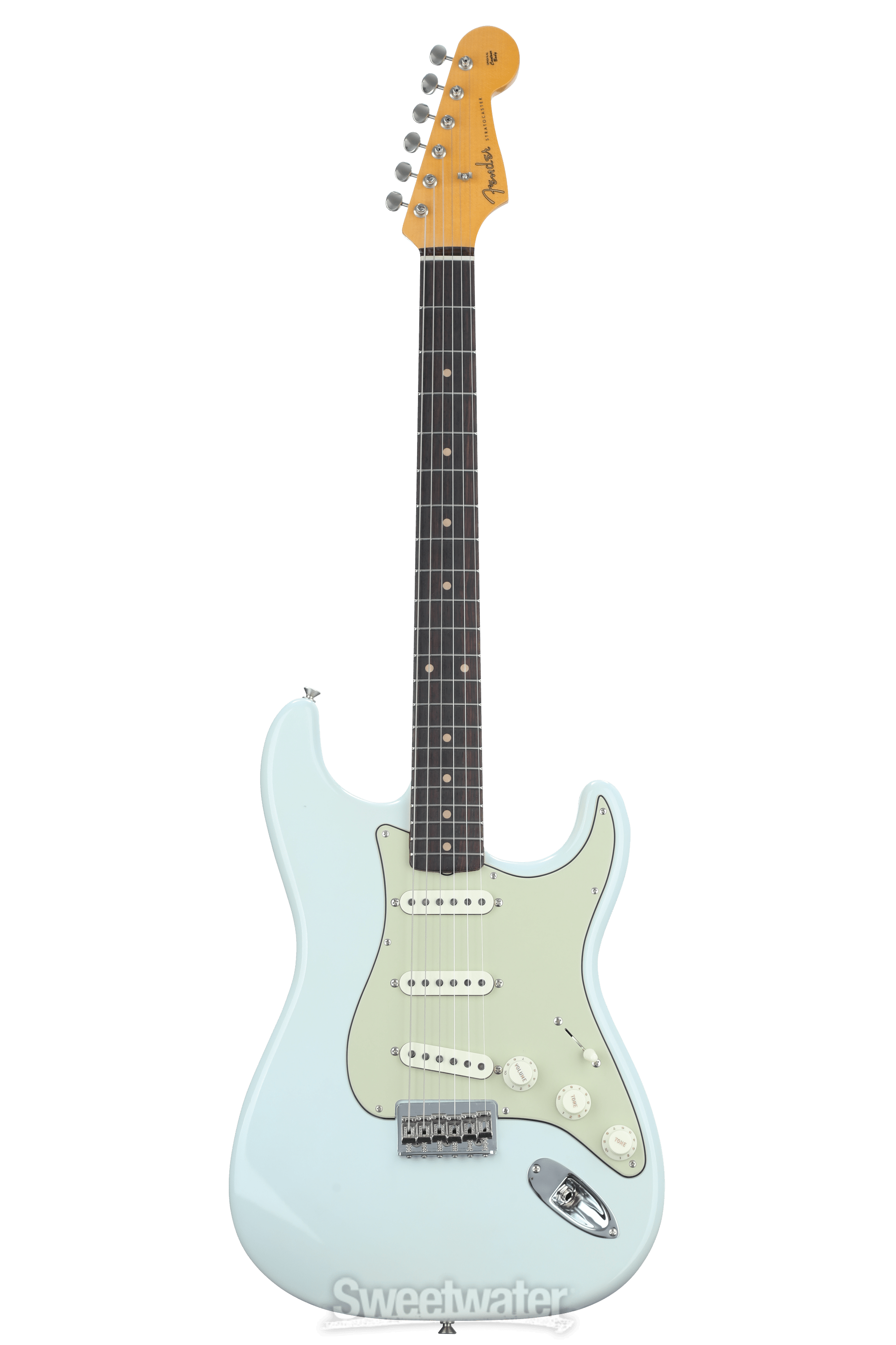 Fender Custom Shop Vintage Custom '59 Hardtail Stratocaster - Faded Aged  Sonic Blue