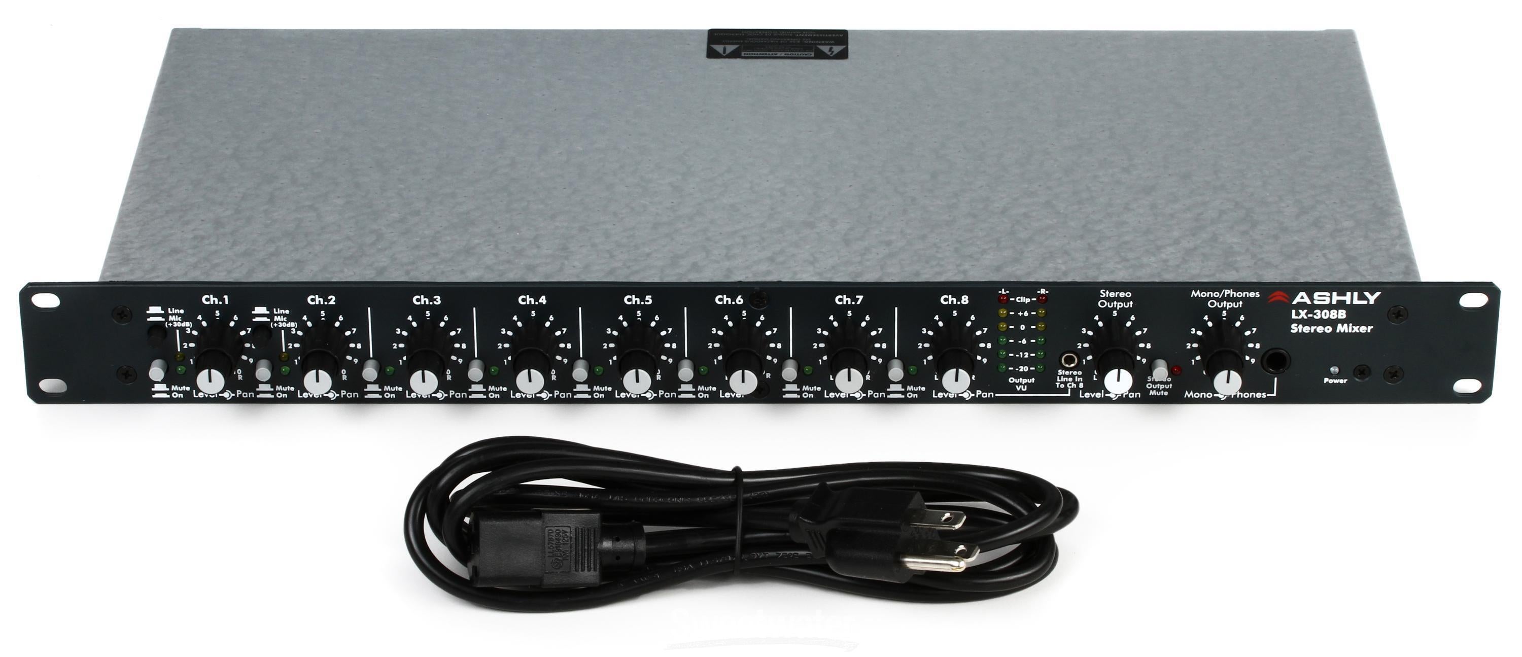 Ashly LX-308B 8-channel Stereo Line Mixer