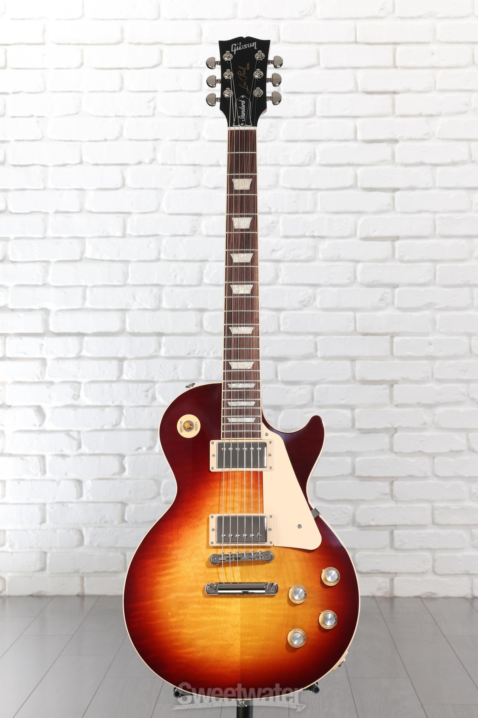 ギター Gibson USA Les Paul Standard 60s Gibson Les Paul Standard '60s Electric Guitar - Bourbon Burst