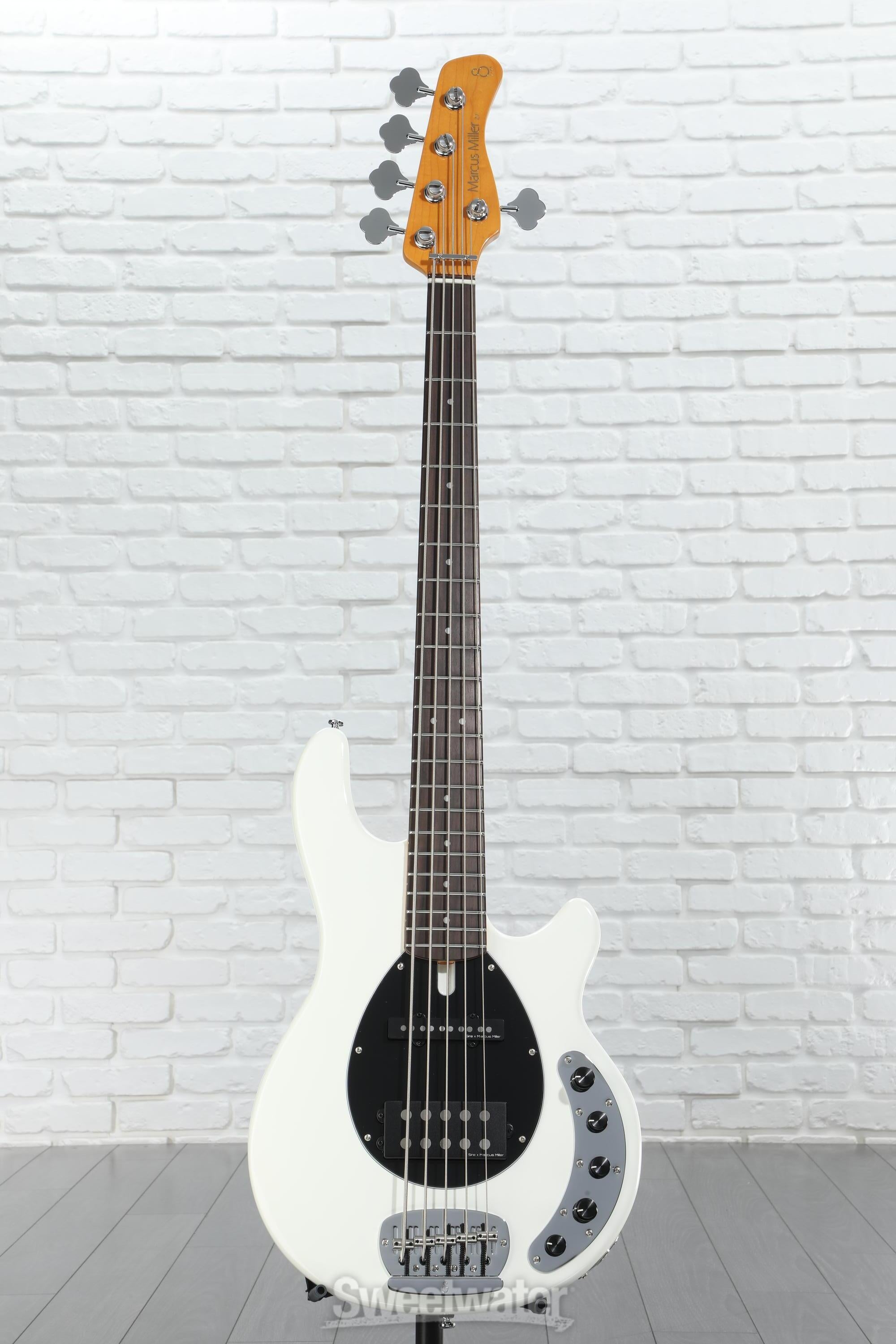 Sire Marcus Miller Z7 5-string Bass Guitar - Antique White