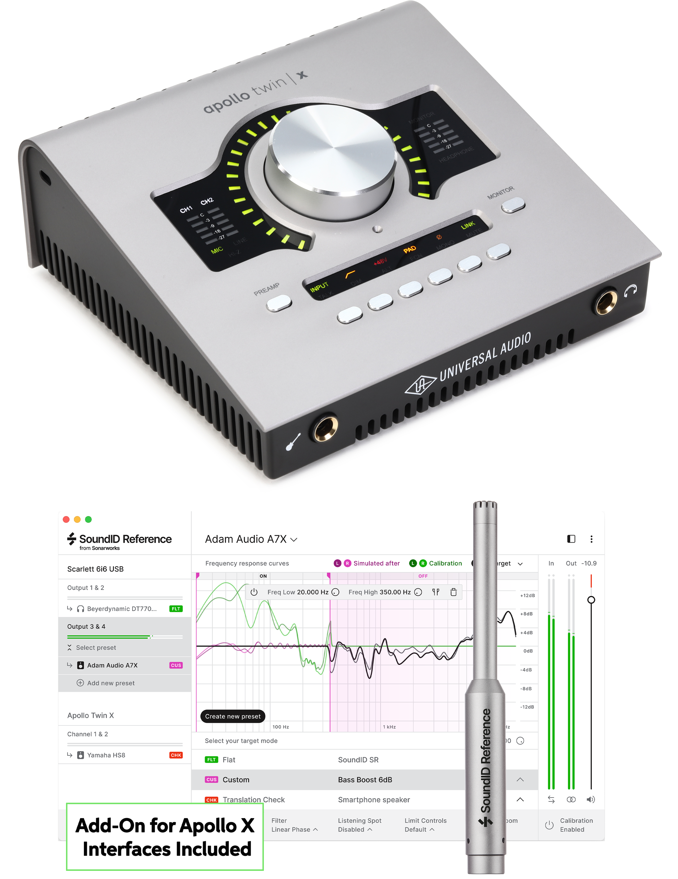 Universal Audio Apollo Twin X QUAD G2 Essentials+ 10x6 Thunderbolt Universal Audio Apollo Twin X QUAD G2 Essentials+ 10x6 Thunderbolt