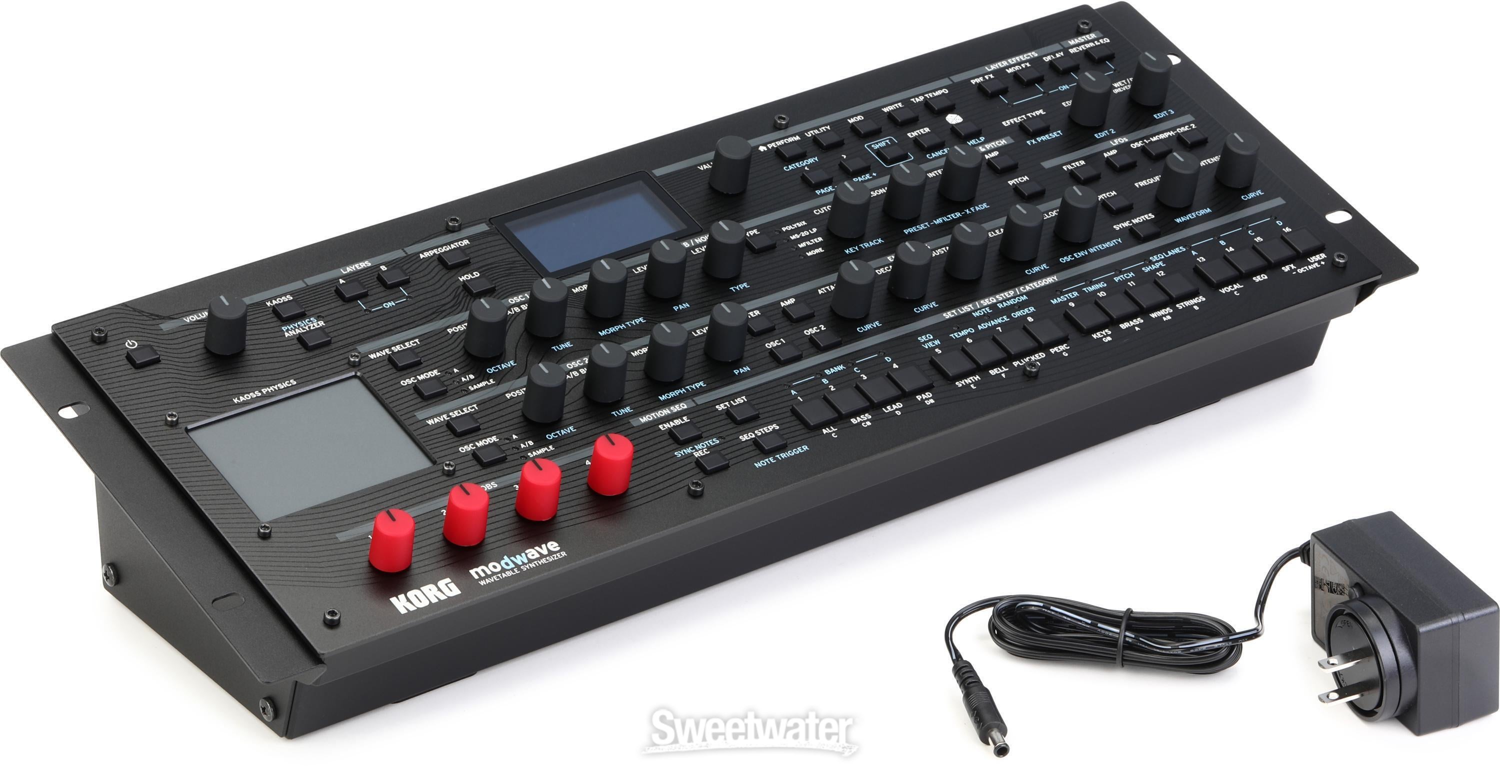 Korg Modwave MKII Wavetable Synthesizer Rackmountable