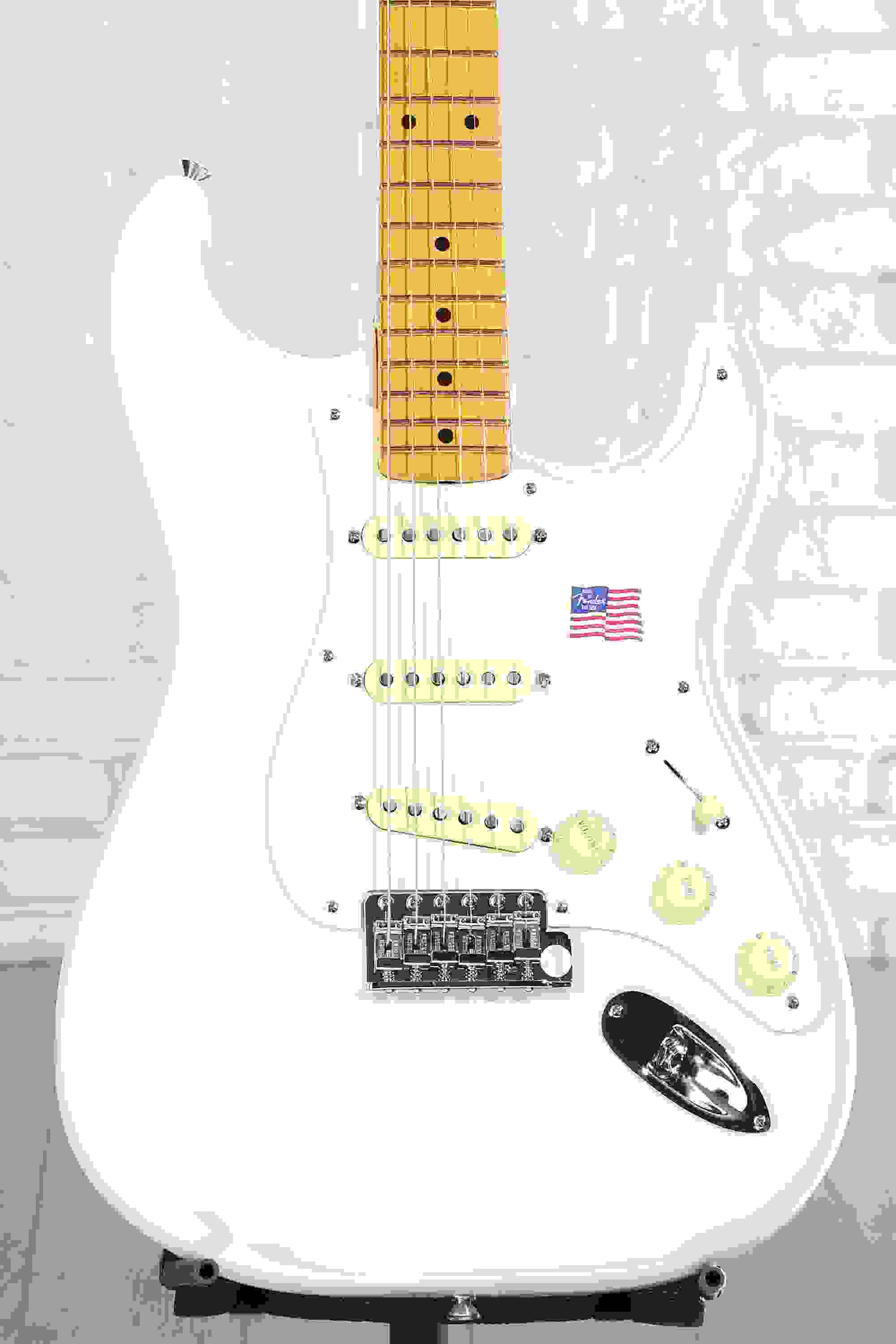 Fender Eric Johnson Stratocaster - White Blonde with Maple Fingerboard