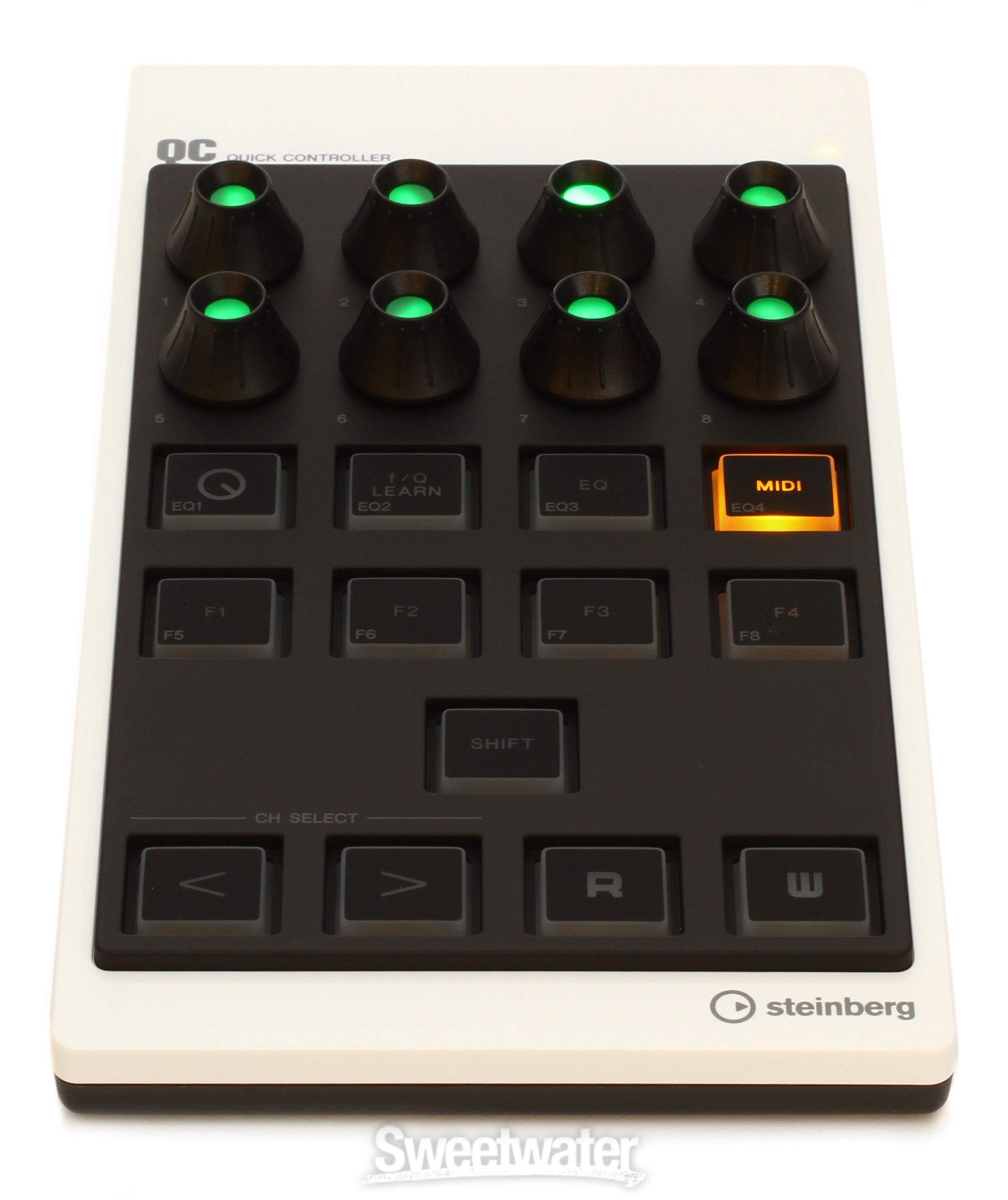 Steinberg CMC-QC Rotary Encoder Controller for Cubase | Sweetwater