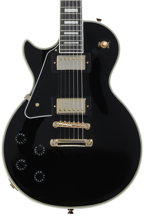Epiphone Les Paul Custom Left-handed Electric Guitar - Ebony