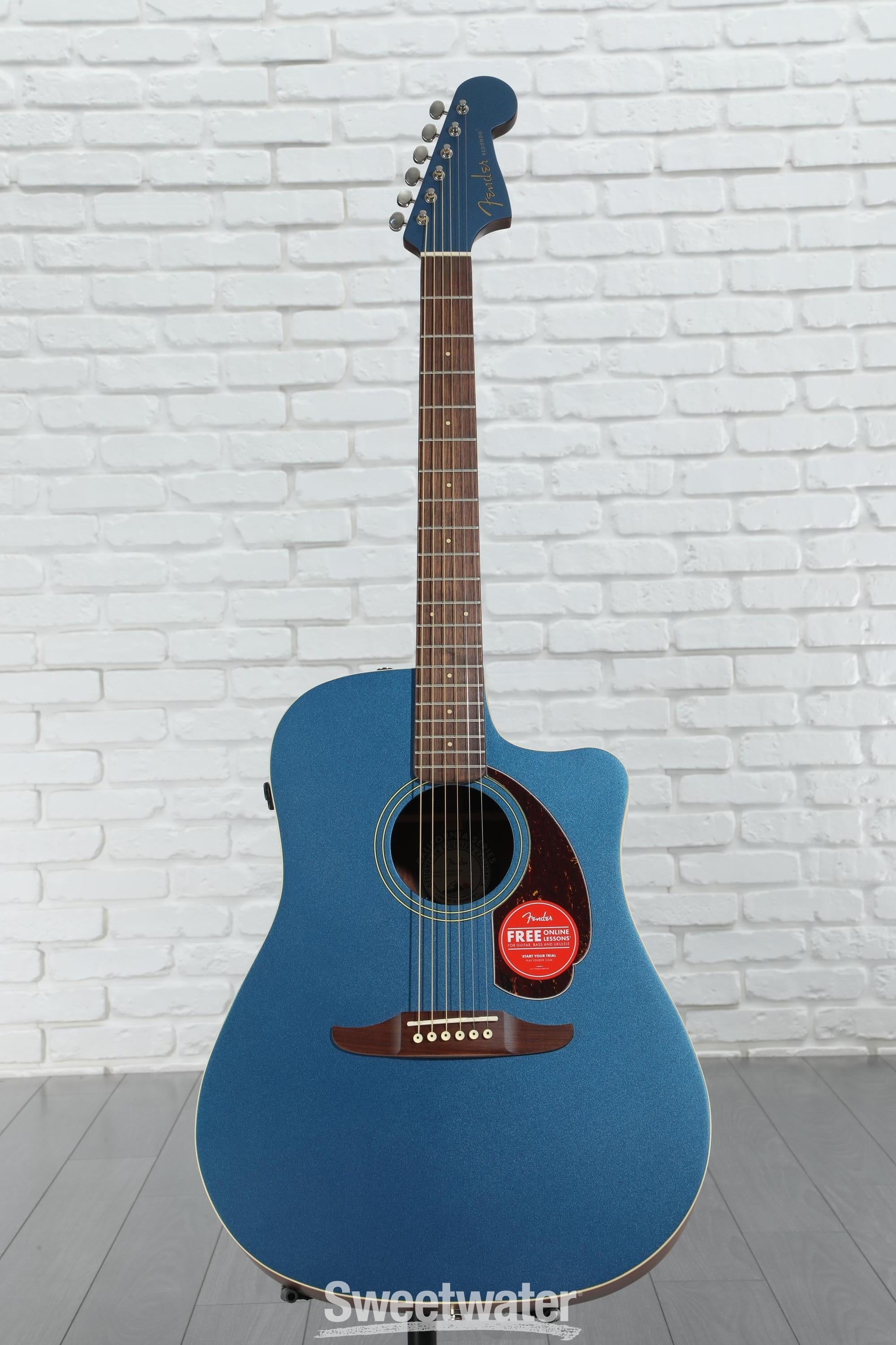 Fender Redondo Player Acoustic-electric Guitar - Lake Placid