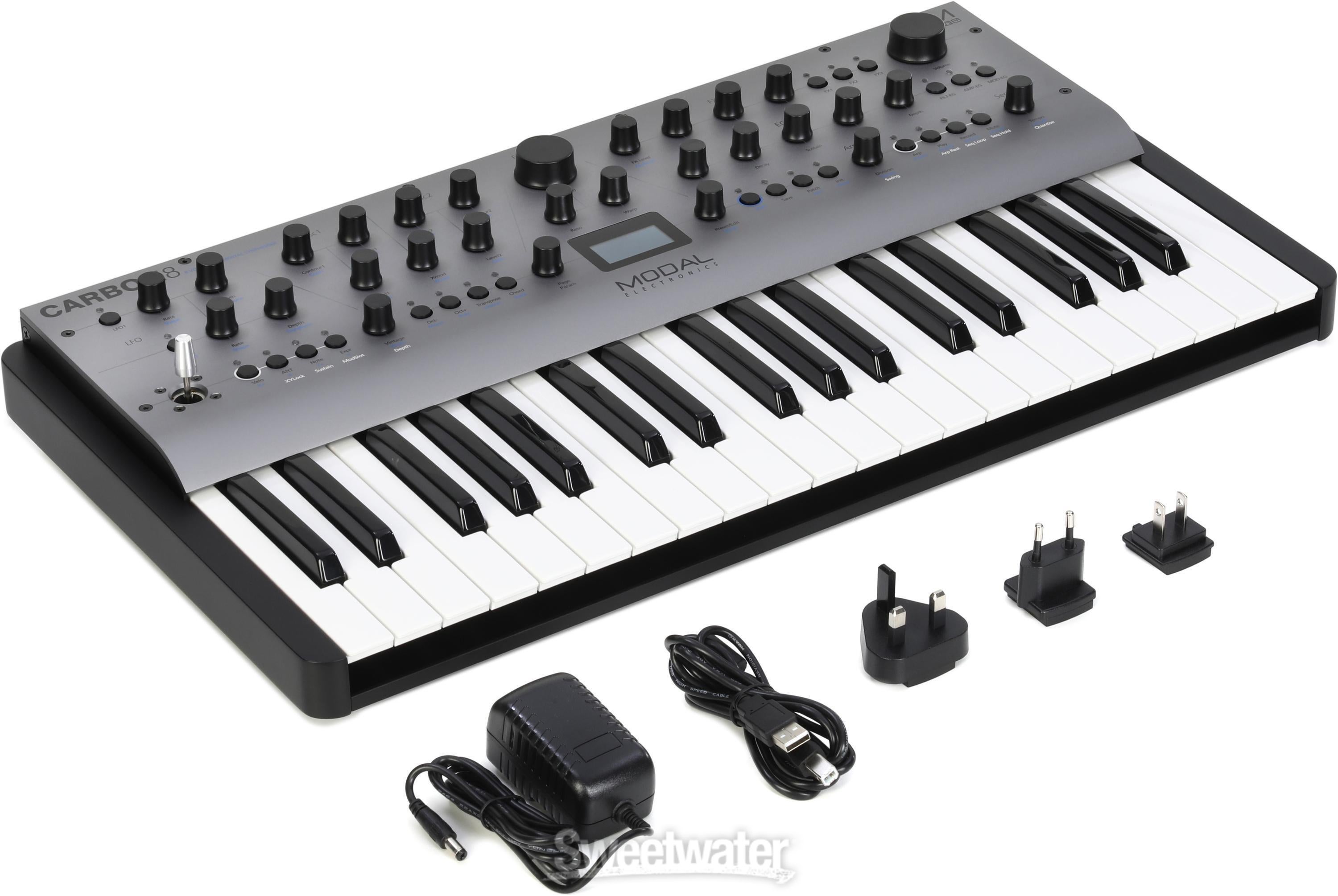 Modal Electronics Carbon8 37-key 8-voice Experimental Synthesizer