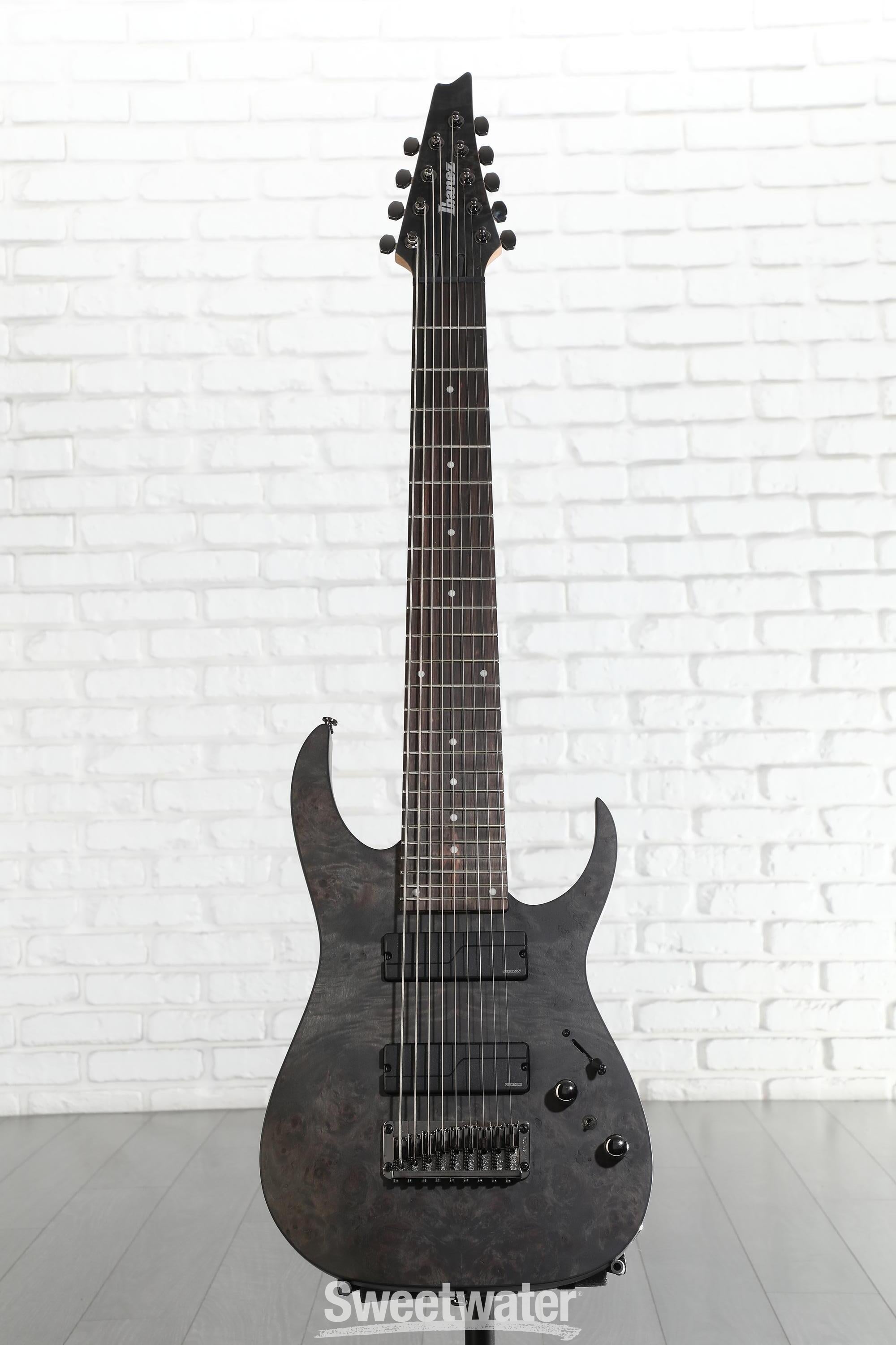 Ibanez Axe Design Lab RG9PB 9-string Electric Guitar - Transparent