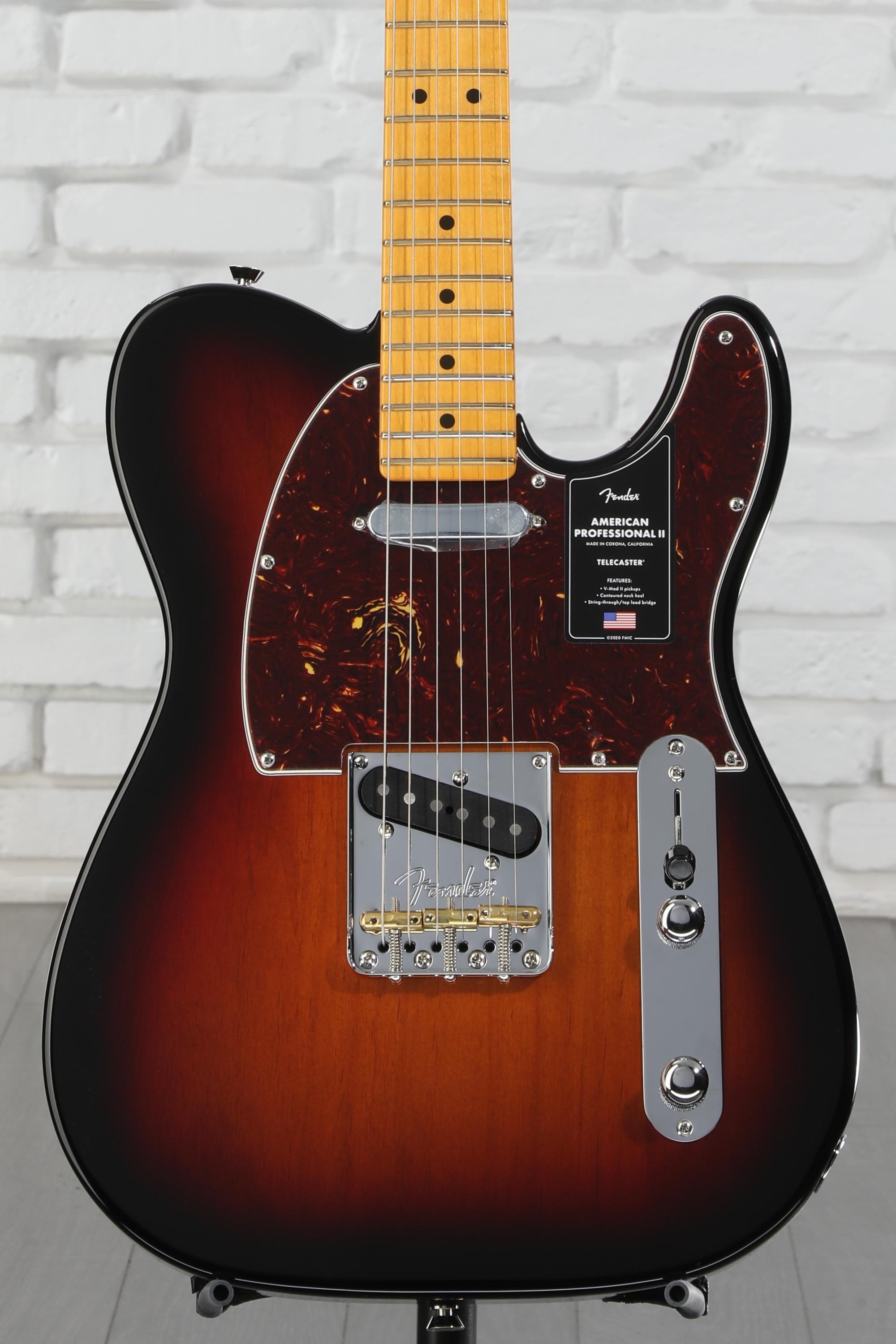 Fender American Professional II Telecaster - 3-color Sunburst with