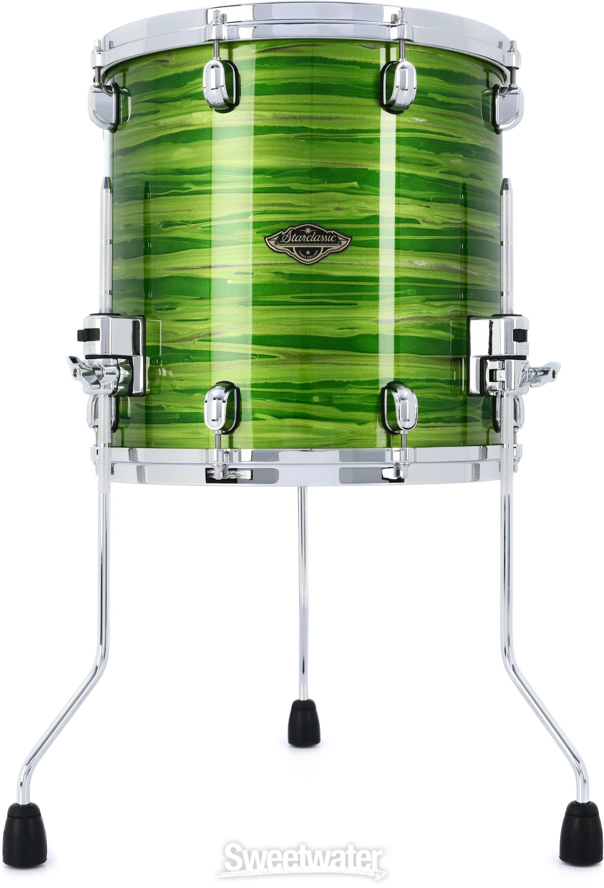 Tama Starclassic Walnut/Birch 6-piece Shell Pack - Lacquer Shamrock Oyster