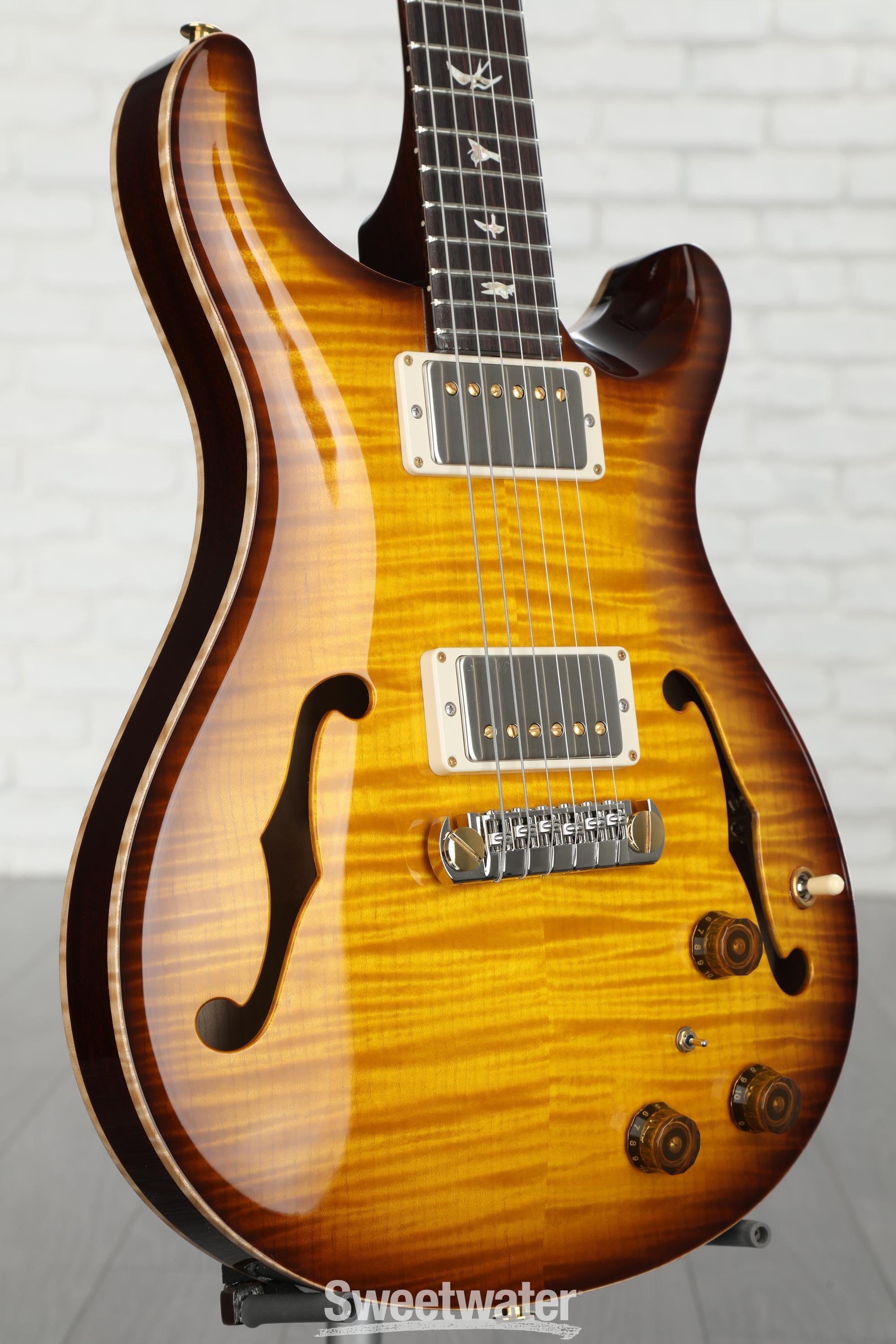 PRS hollowbody Ⅱ piezo 10top PRS Hollowbody II Piezo 10 top - Grey Black – FRET12