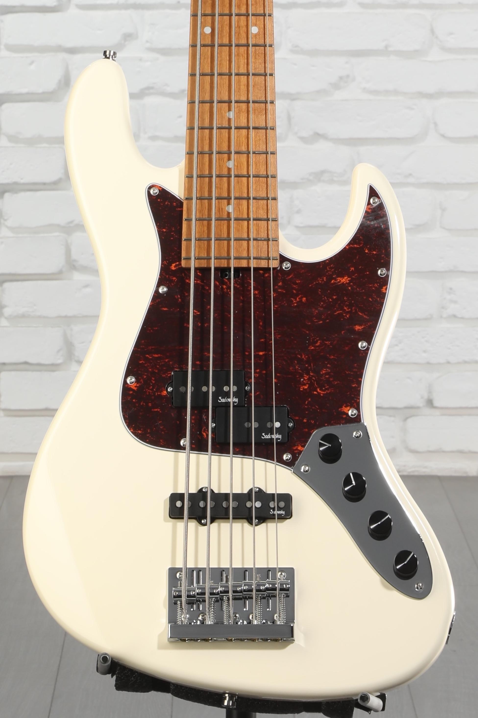 ベース Sadowsky Metro Express MX21 HP5 Sadowsky MetroExpress 21-fret Hybrid PJ 5-string Bass - Olympic