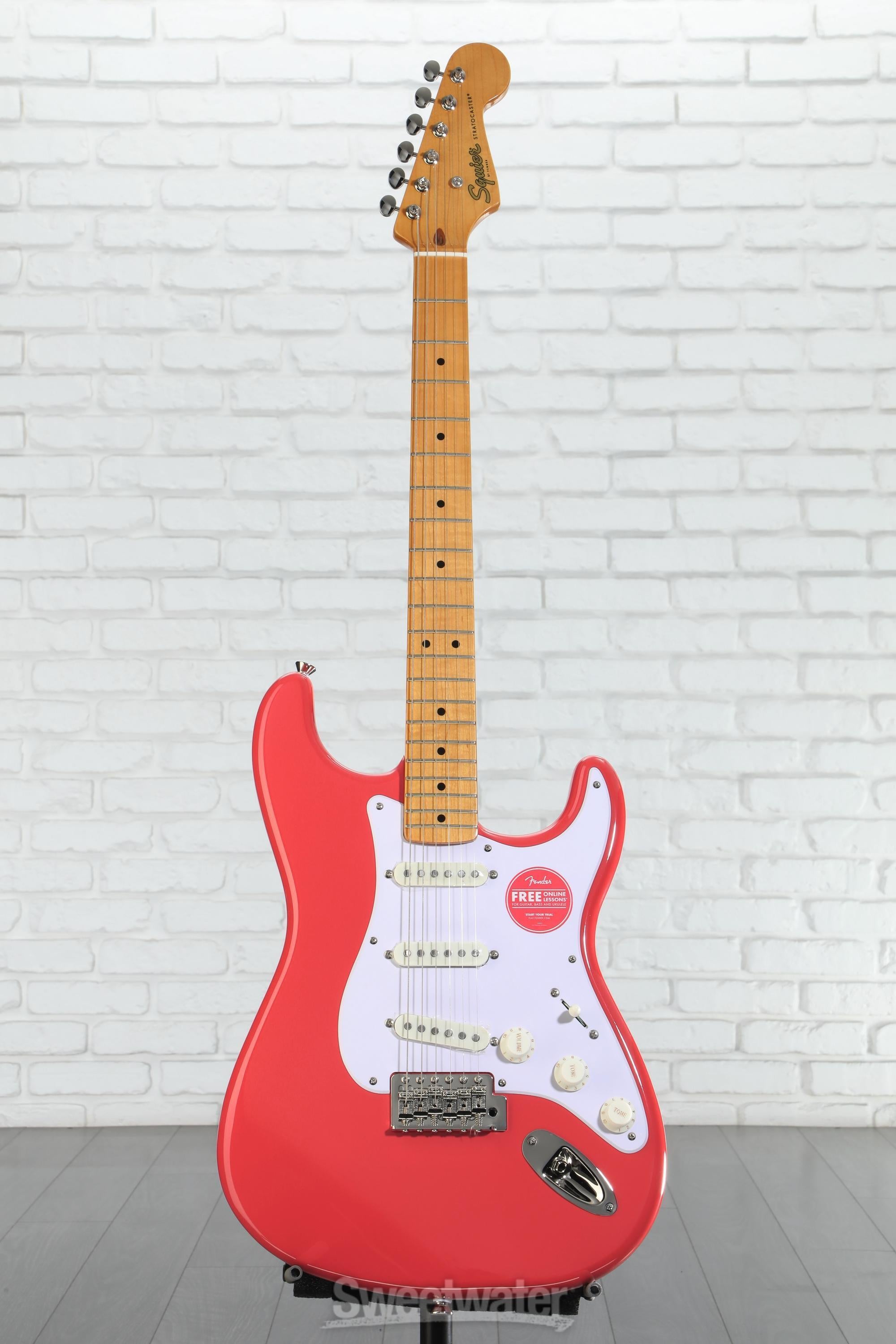Squier Classic Vibe '50s Stratocaster - Fiesta Red | Sweetwater