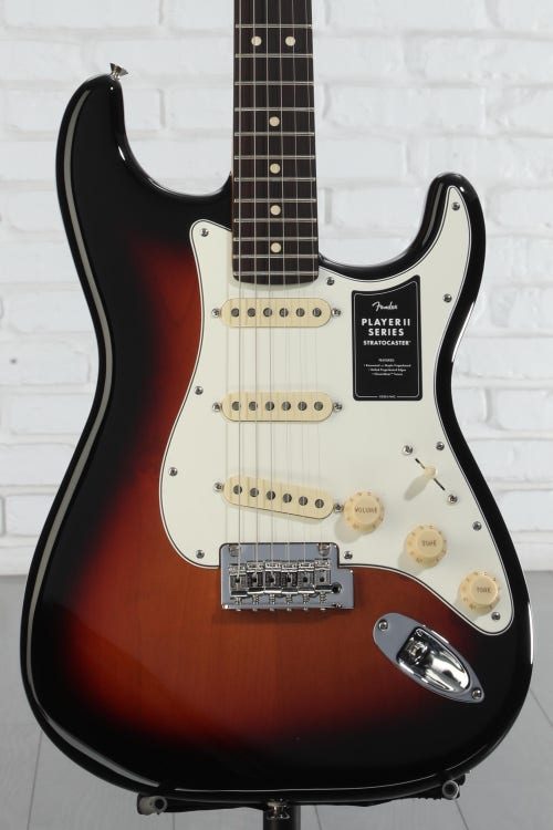 Fender Player II Stratocaster Electric Guitar - 3-color Sunburst with Rosewood Fingerboard