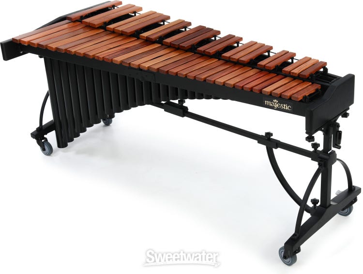 Majestic M6543D Deluxe Series Padauk Marimba