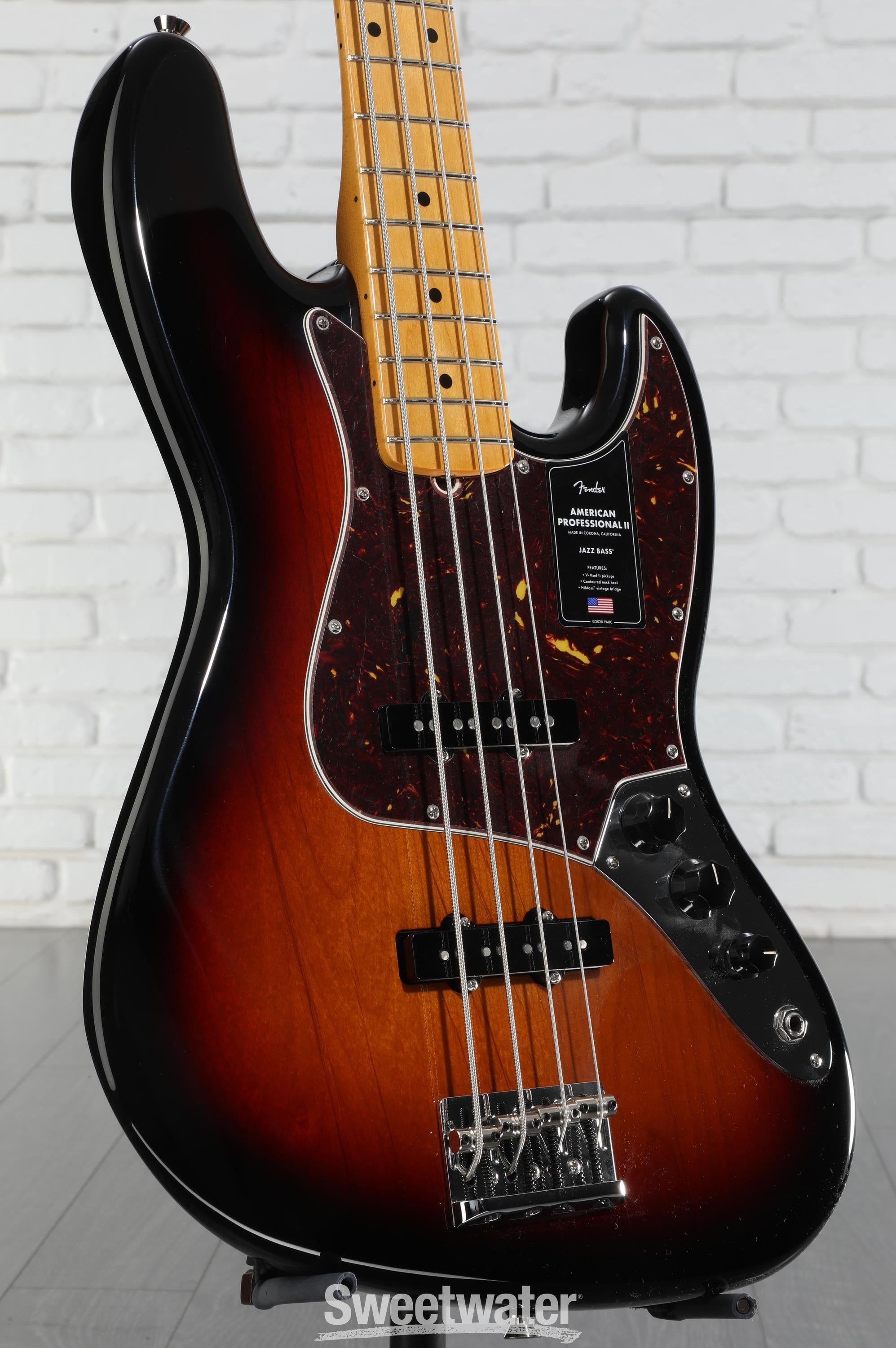 Fender American Professional II Jazz Bass - 3 Color Sunburst