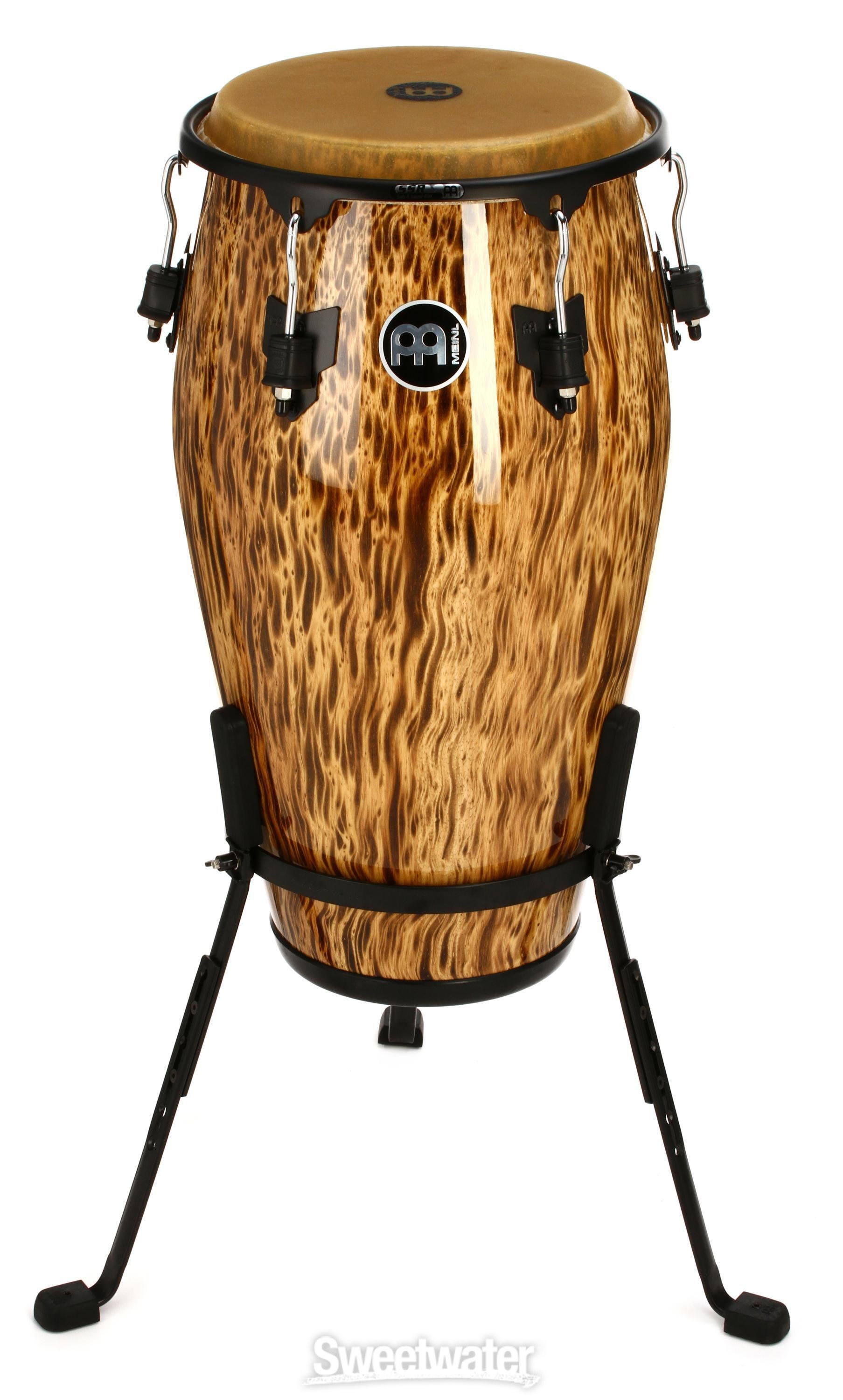 Meinl Percussion Marathon Designer Series Conga - 12.5 inch Leopard Burl