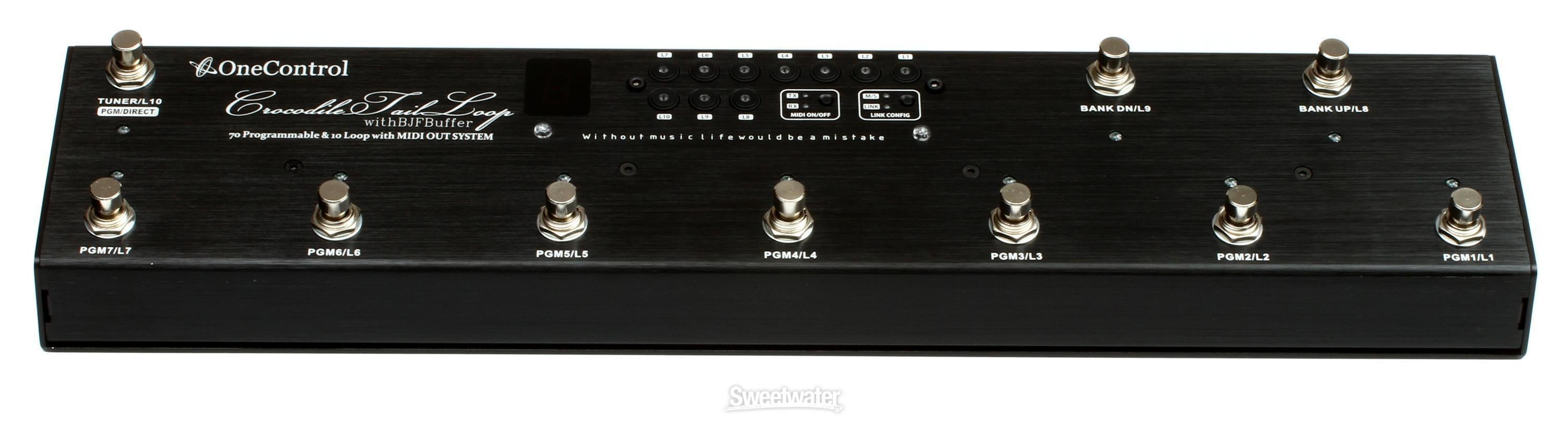 One Control Crocodile Tail Loop OC10 10-channel Loop Switching Pedal