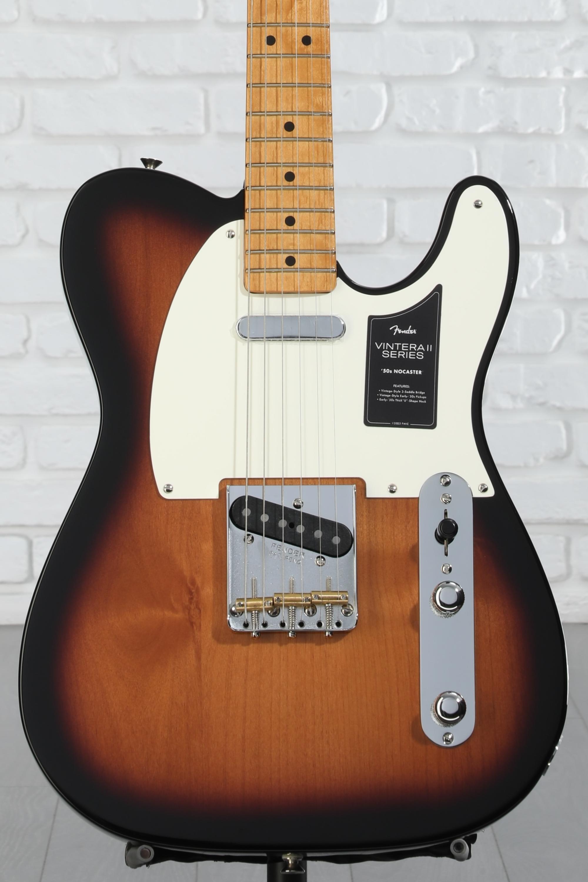 Fender Vintera Ⅱ Nocaster Telecaster Fender Vintera II '50s Nocaster - YouTube