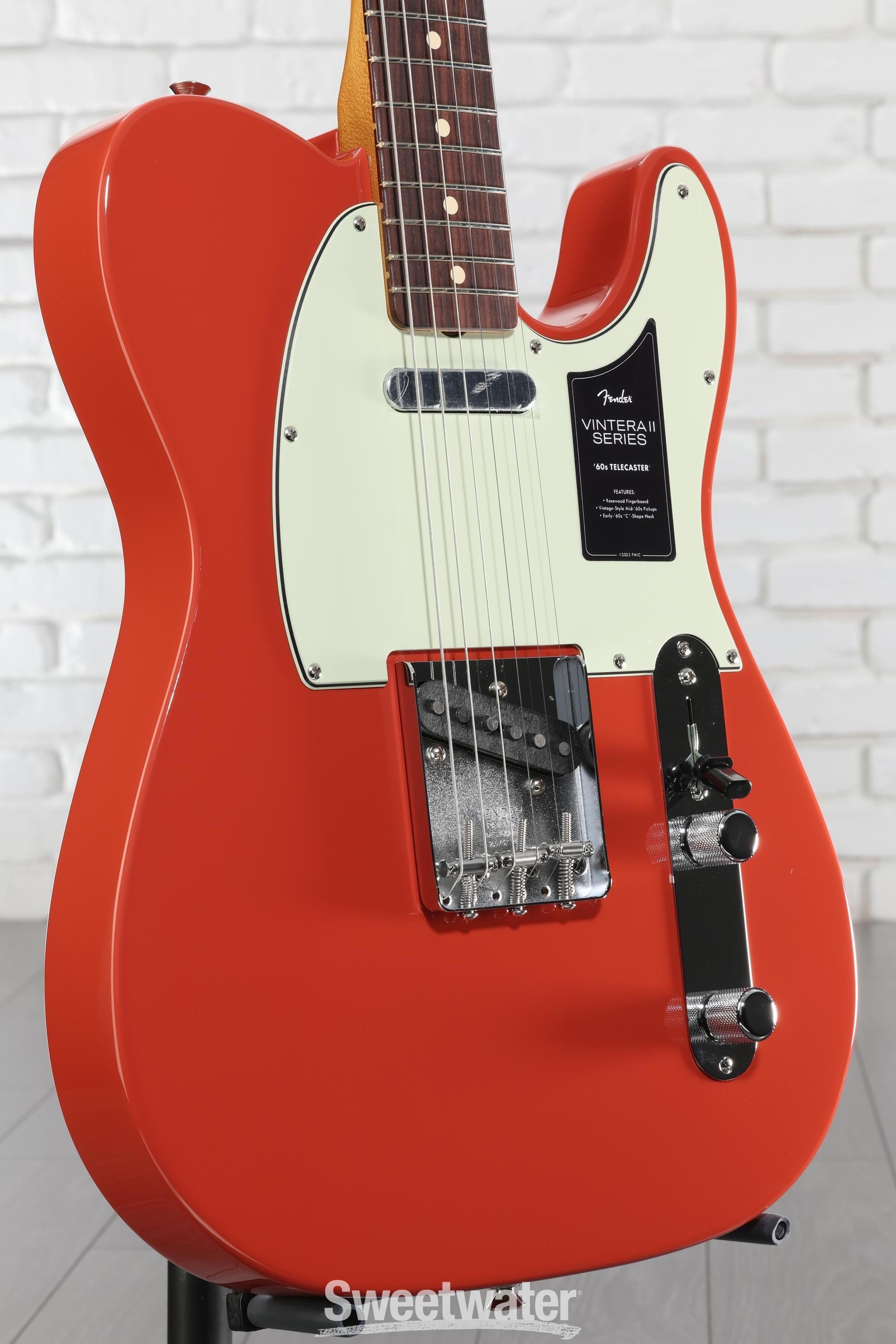 Fender Vintera II '60s Telecaster Electric Guitar - Fiesta Red