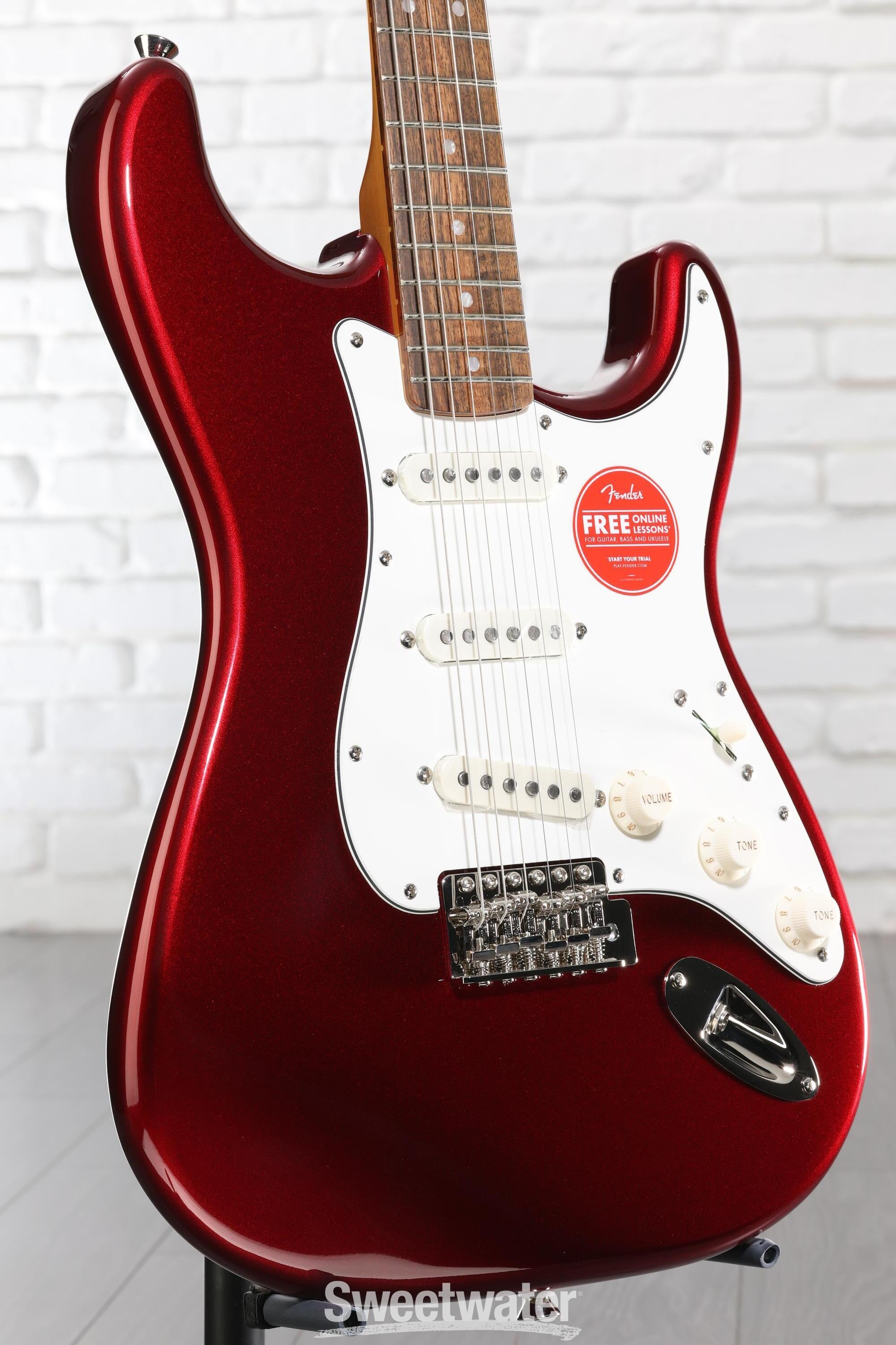Squier Classic Vibe '60s Stratocaster - Candy Apple Red | Sweetwater