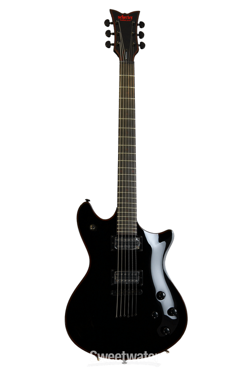 ギター SCHECTER Blackjack Schecter Tempest Blackjack Electric Guitar - Black Gloss
