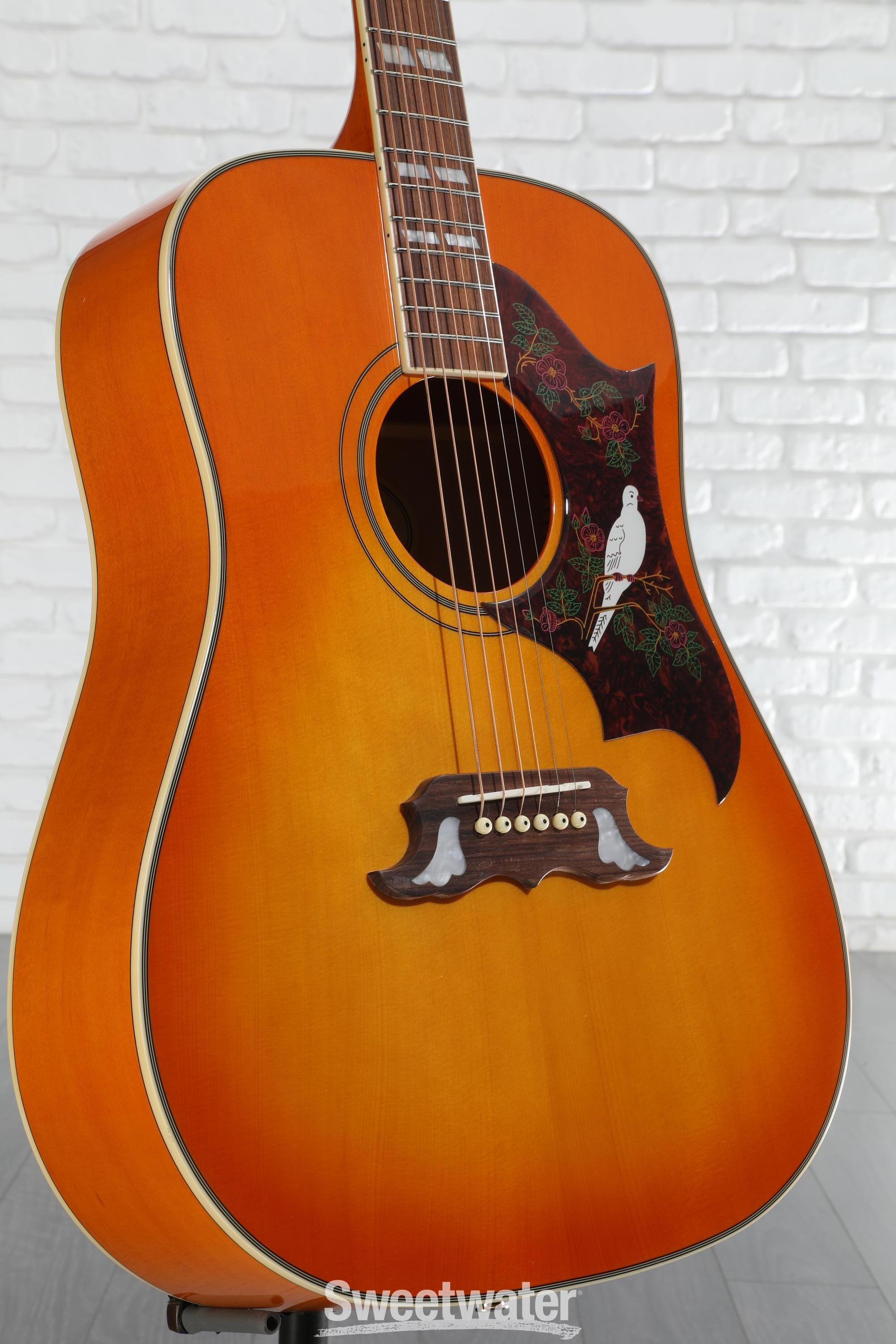 Epiphone Dove Studio Acoustic-electric Guitar - Violin Burst