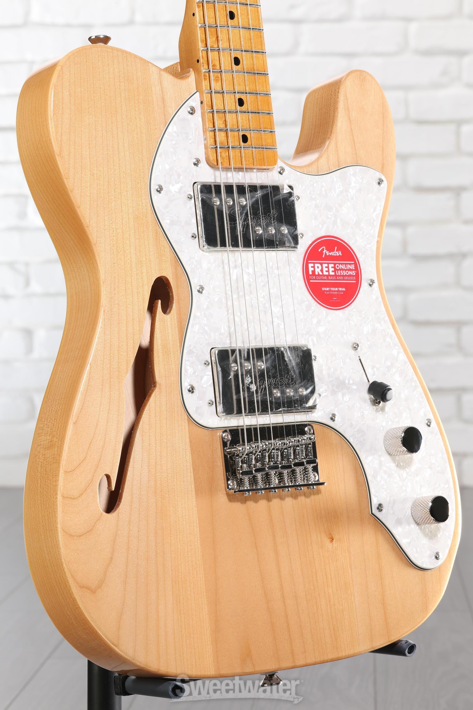 Photo of Squier Classic Vibe '70s Telecaster Thinline - Natural