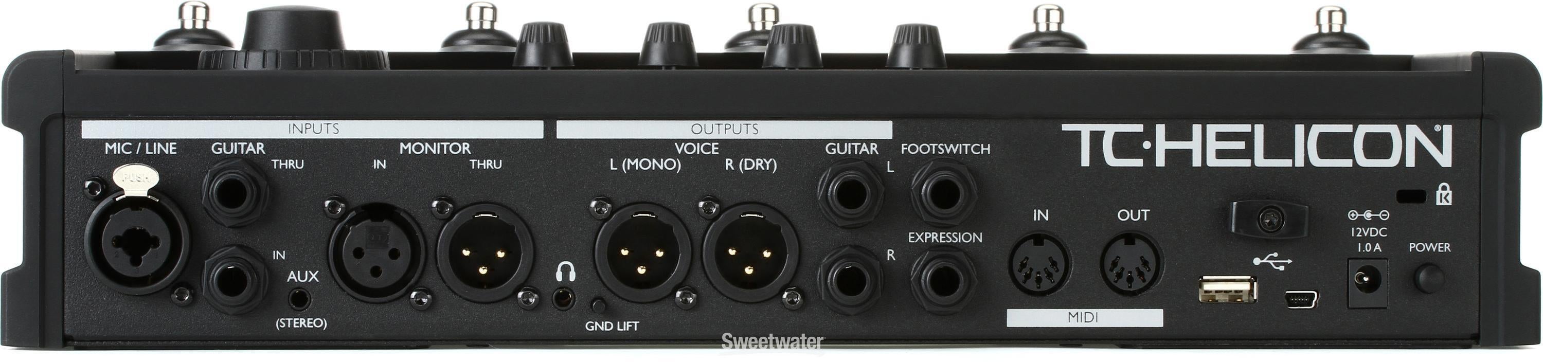 TC-Helicon VoiceLive 3 Extreme Guitar and Vocal Effects Processor Pedal |  Sweetwater