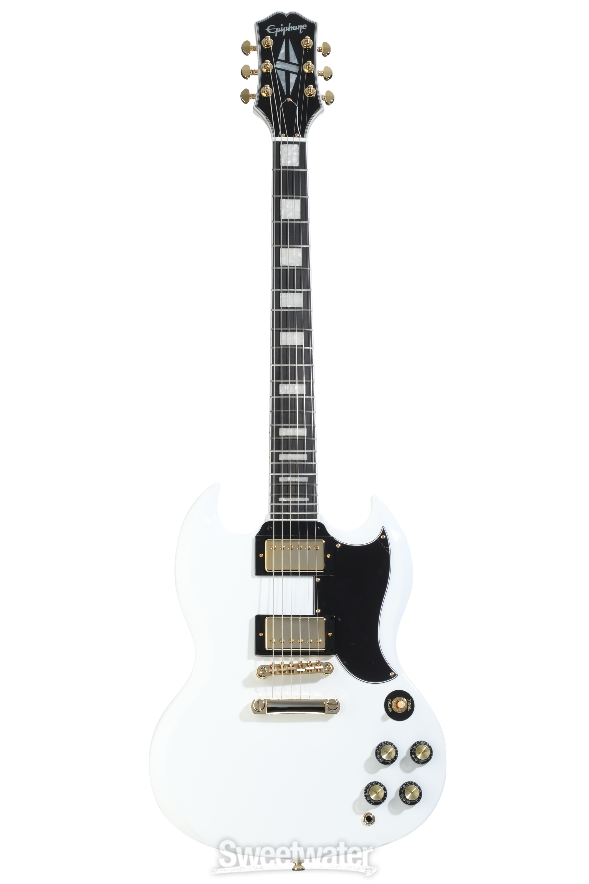 Epiphone SG Custom Electric Guitar - Alpine White | Sweetwater