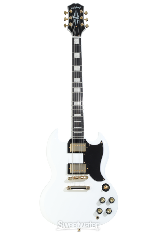 Epiphone SG Custom Electric Guitar - Alpine White | Sweetwater