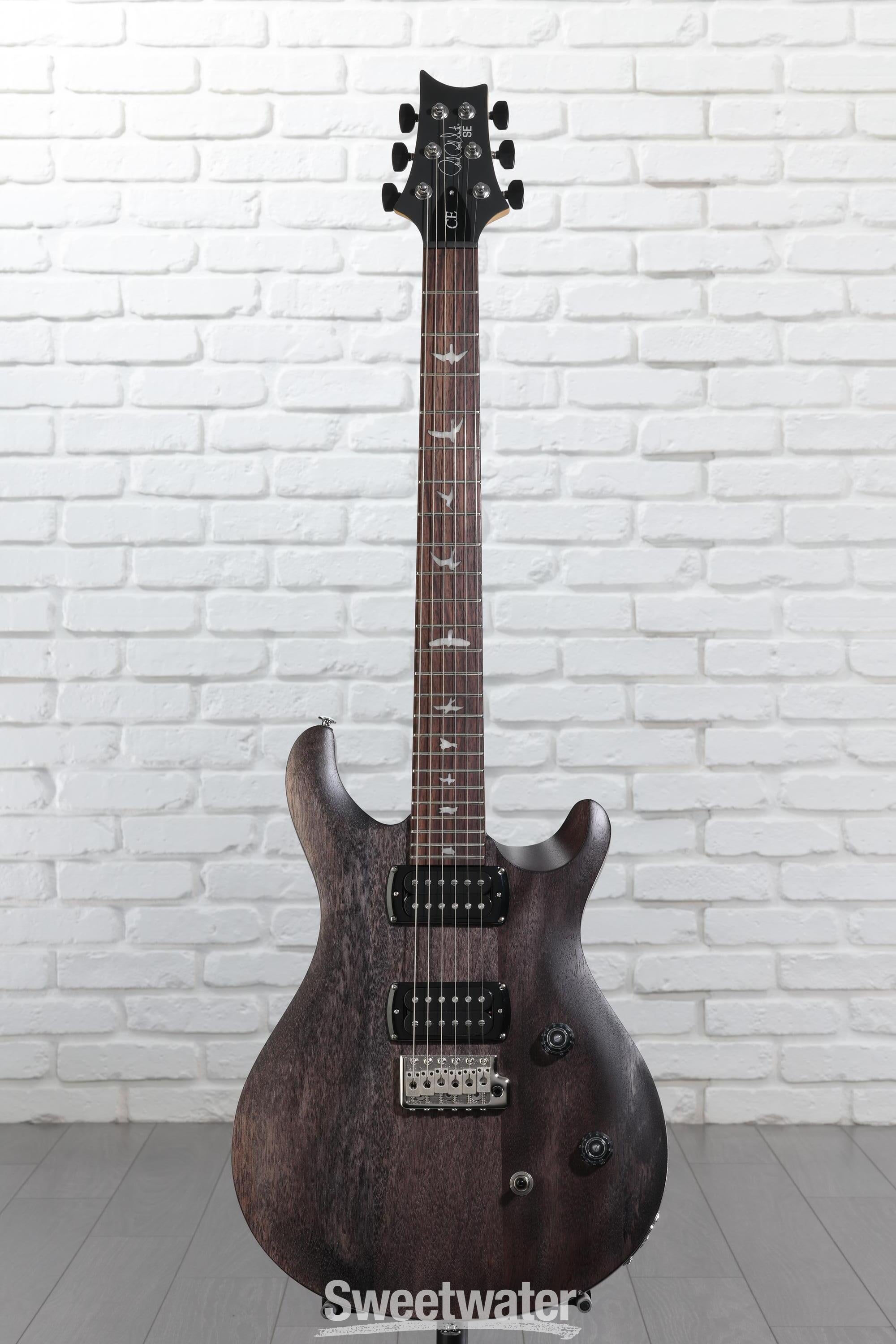 PRS SE CE 24 Standard Satin Electric Guitar - Charcoal Satin