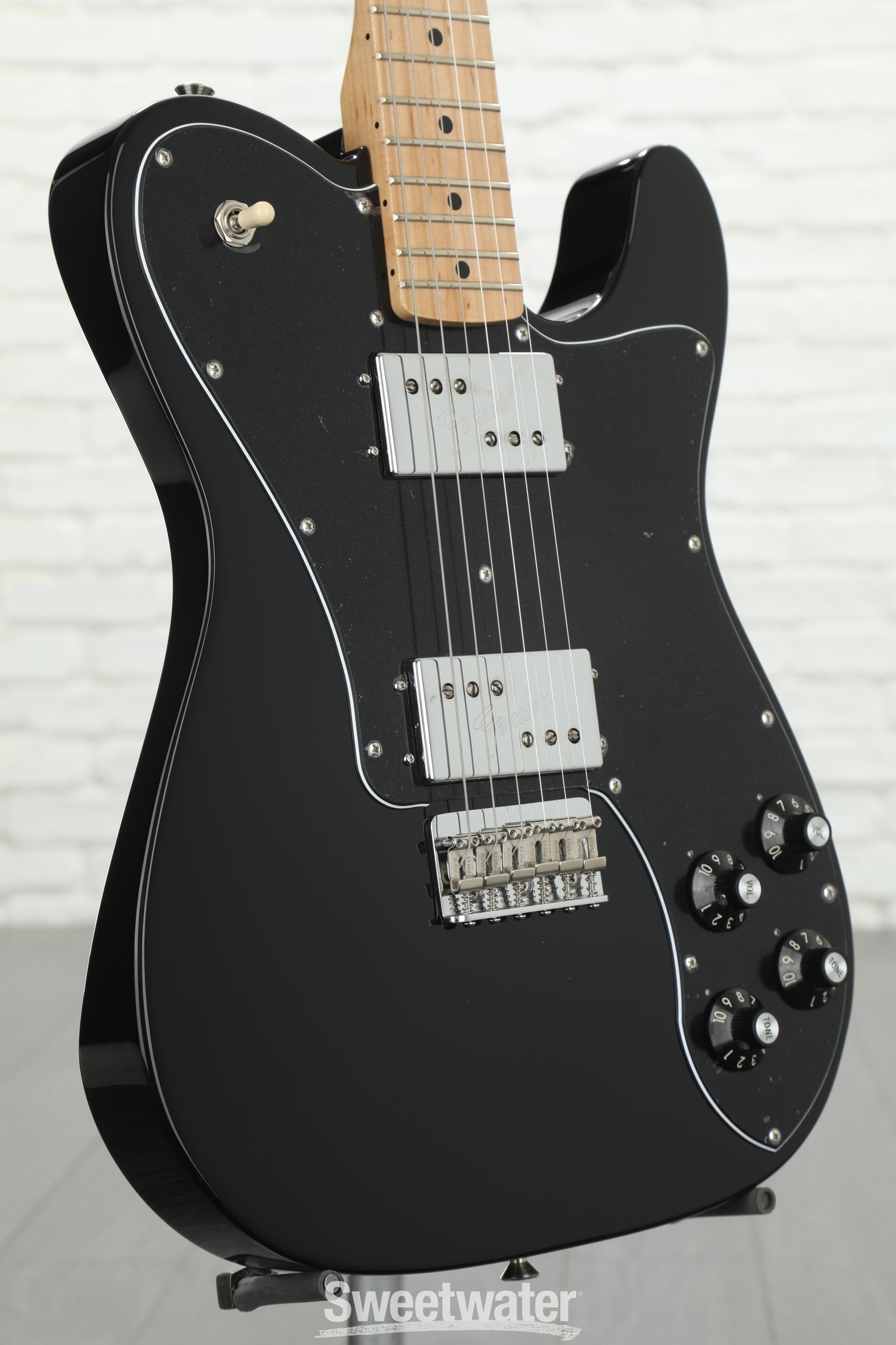 Fender '72 Telecaster Deluxe - Black w/ Maple Fingerboard Fender '72 Telecaster Deluxe - Black w/ Maple Fingerboard