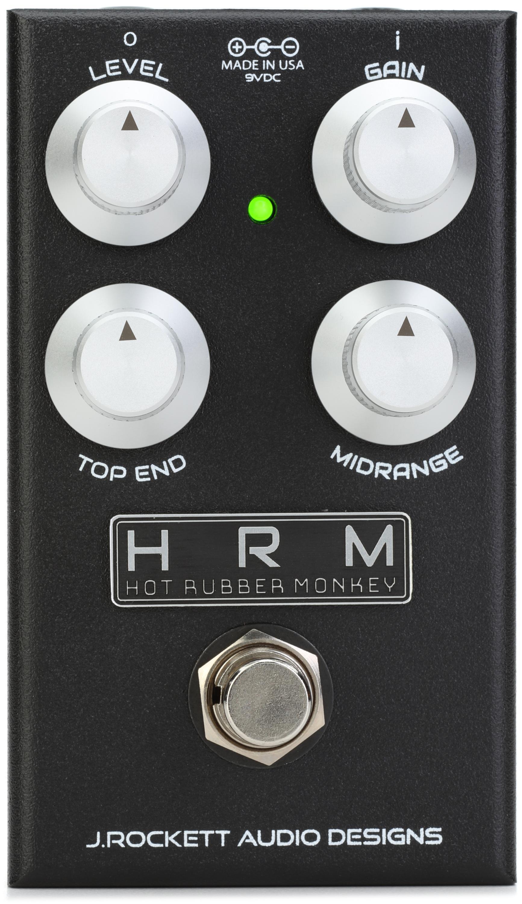 J. Rockett Audio Designs Hot Rubber Monkey (HRM) V2 Overdrive Pedal