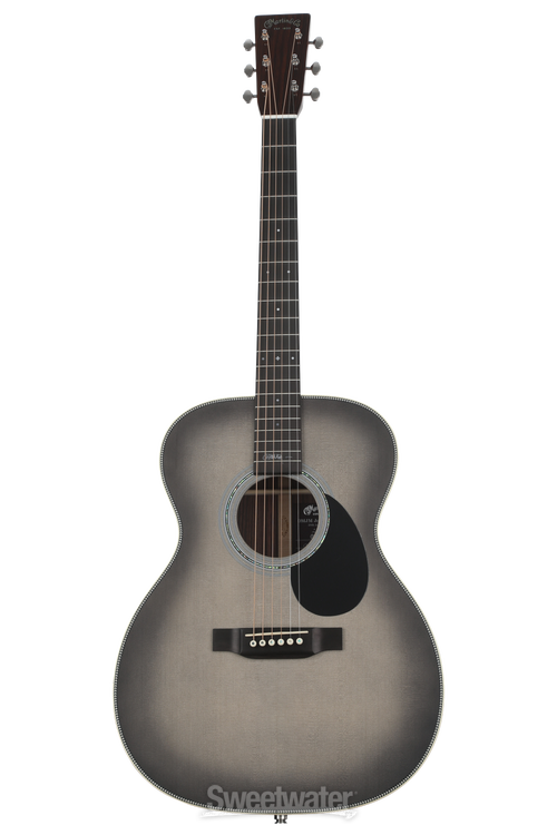 Martin OMJM John Mayer 20th Anniversary Acoustic-electric Guitar - Platinum  Gray Burst