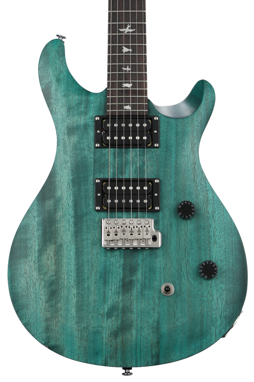 PRS SE CE 24 Standard Satin Electric Guitar- Turquoise Satin